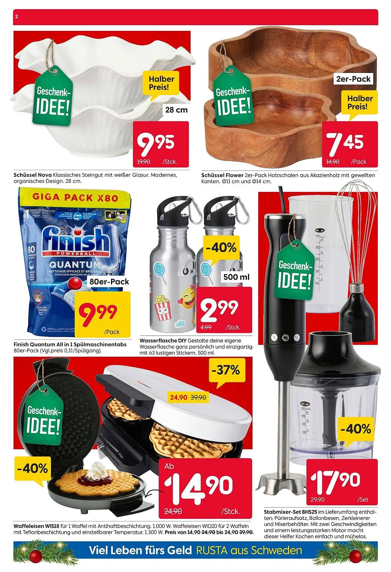 Rusta Prospekt von 6. Dezember bis 12. Dezember 2025 - Prospekt seite 2