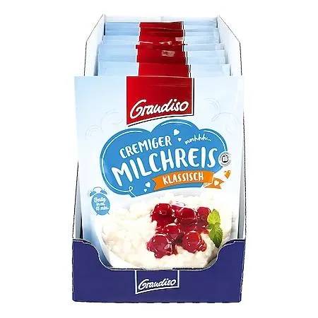 Grandiso Milchreis für 500 ml Milch, 16er Pack
