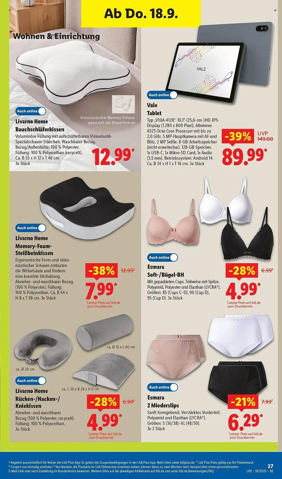 Lidl Prospekt von 15. September bis 20. September 2025 - Prospekt seite 23