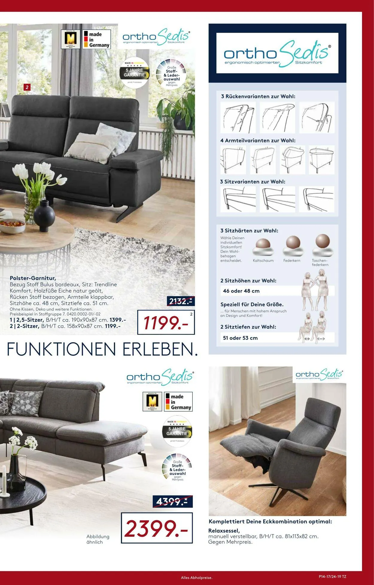 Möbel Rieger Aktueller Prospekt von 19. November bis 3. Dezember 2025 - Prospekt seite 19