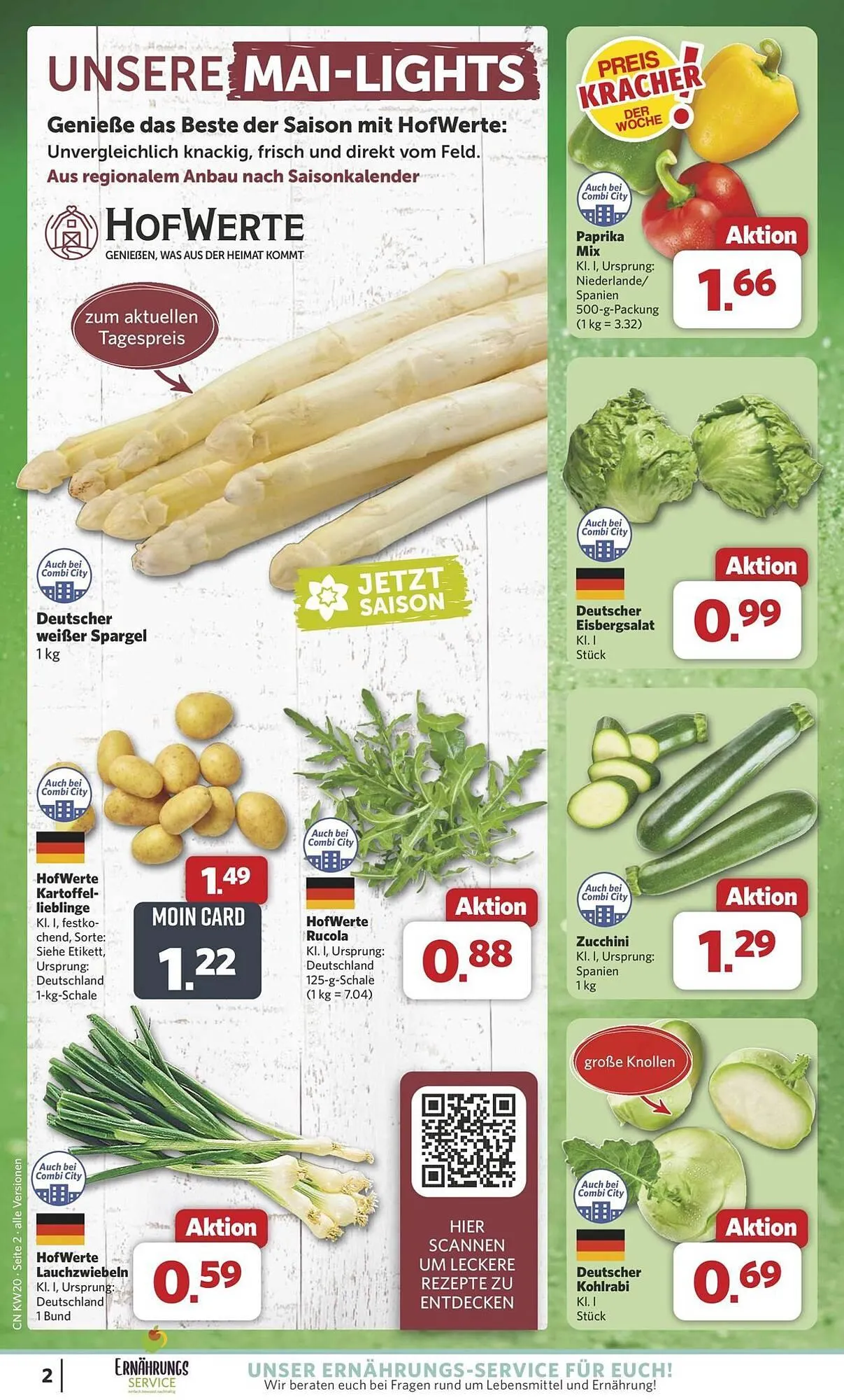 Combi Prospekt von 11. Mai bis 17. Mai 2025 - Prospekt seite 2