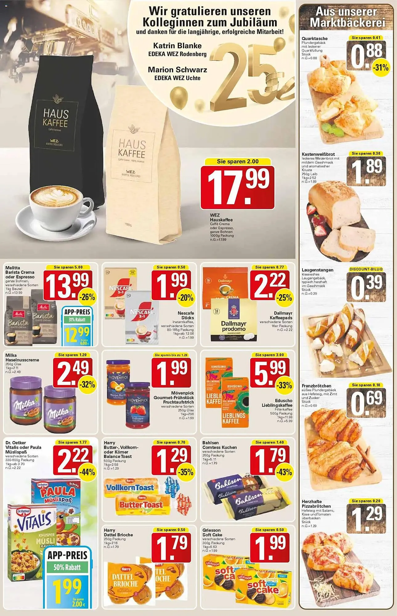 WEZ Prospekt von 16. März bis 21. März 2026 - Prospekt seite 5