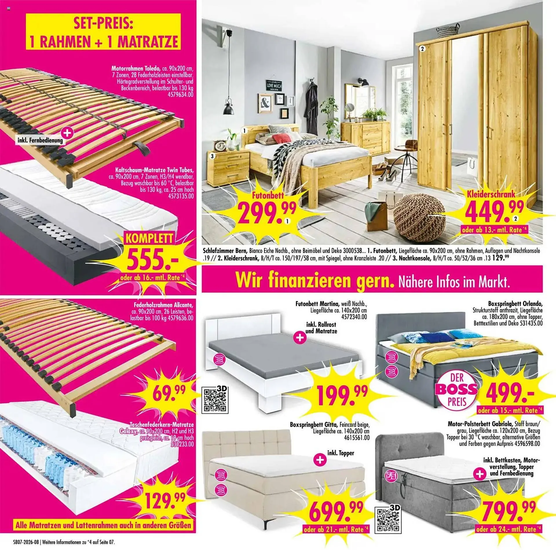 Möbel Boss Prospekt von 7. Februar bis 13. Februar 2026 - Prospekt seite 8