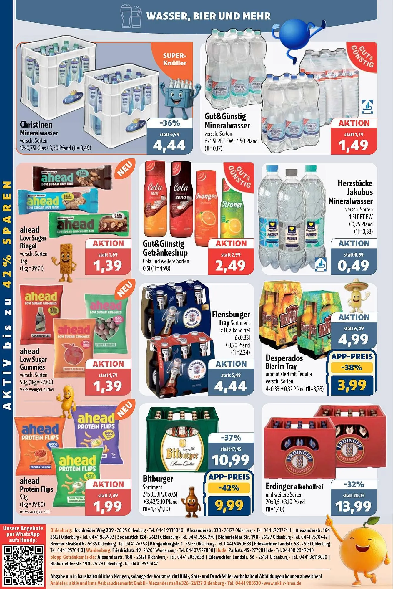 Aktiv Irma Prospekt von 12. Januar bis 17. Januar 2026 - Prospekt seite 16