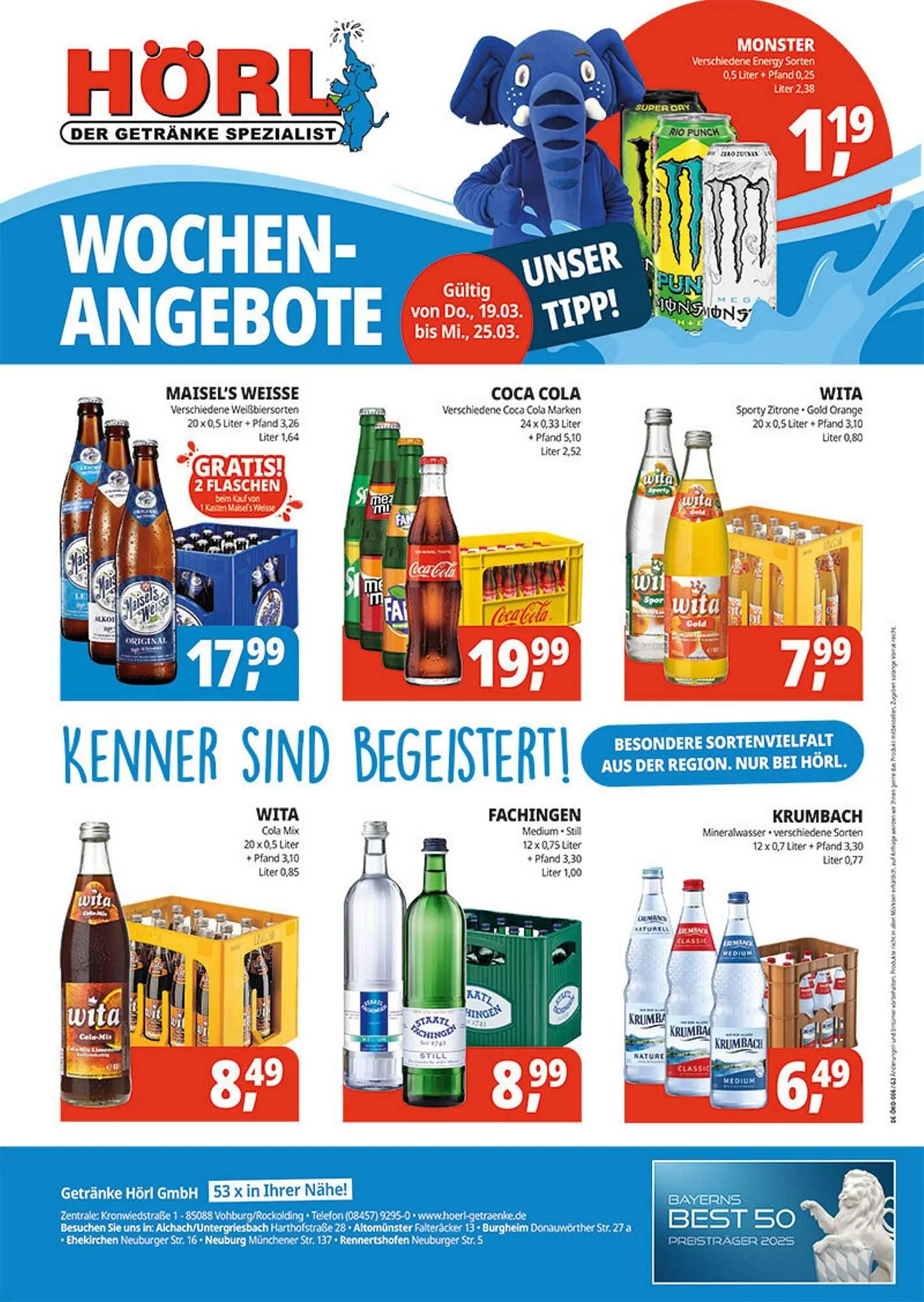 Hörl Getränke Prospekt - 1