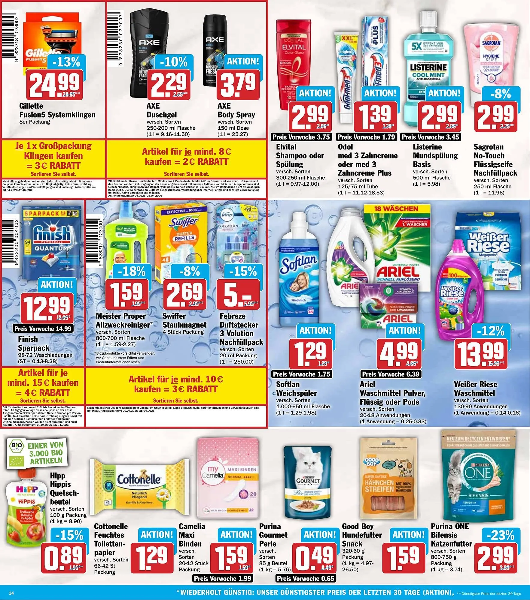 HIT Prospekt von 20. April bis 25. April 2026 - Prospekt seite 14