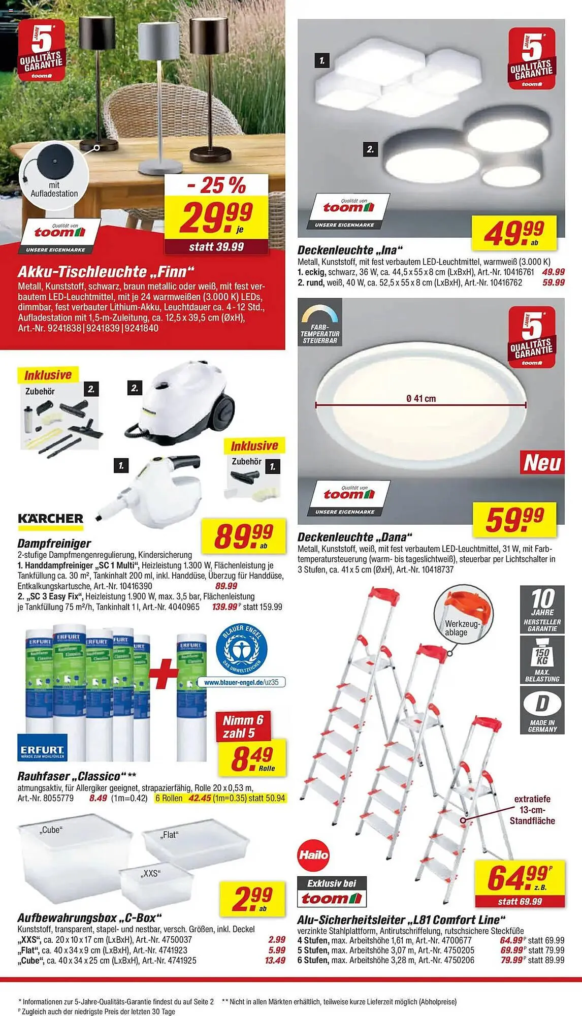 Toom Baumarkt Prospekt von 25. Oktober bis 31. Oktober 2025 - Prospekt seite 12