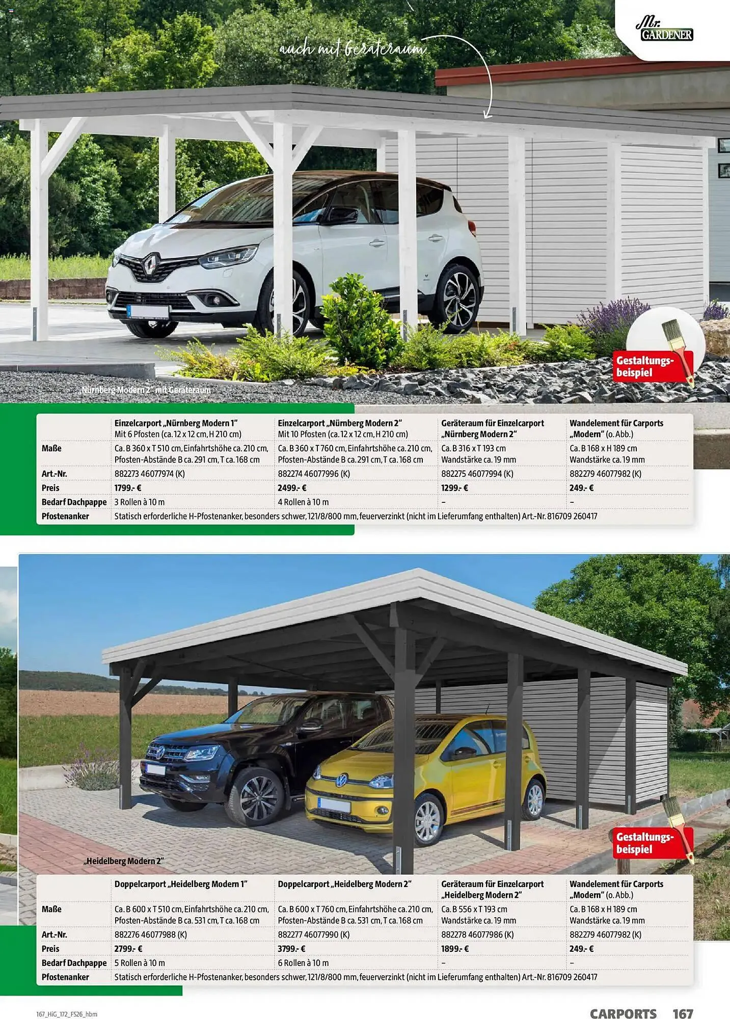 Hagebau Prospekt von 2. März bis 31. Dezember 2026 - Prospekt seite 167