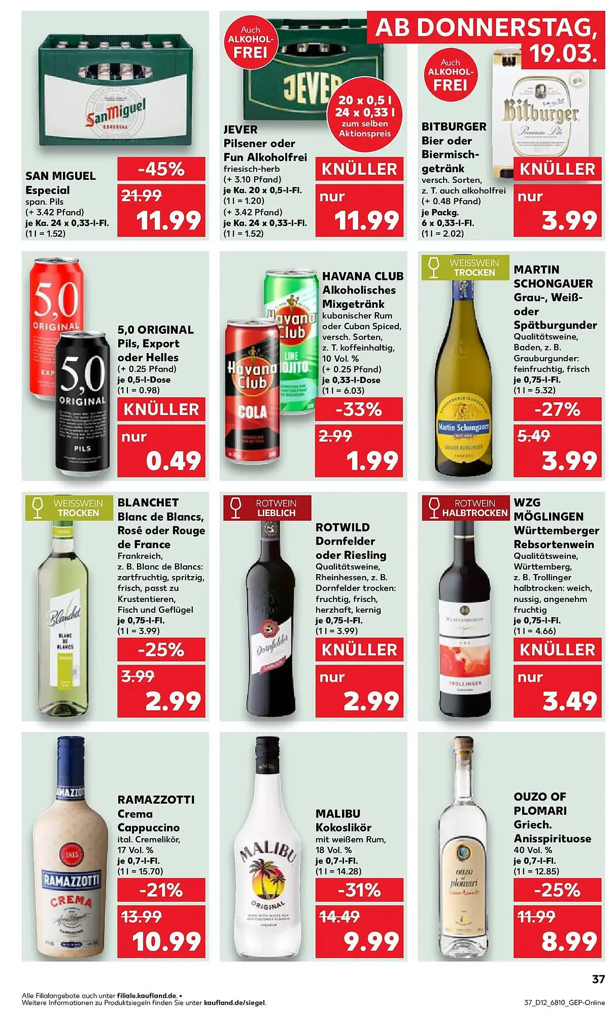 Kaufland Prospekt von 15. März bis 18. März 2026 - Prospekt seite 49
