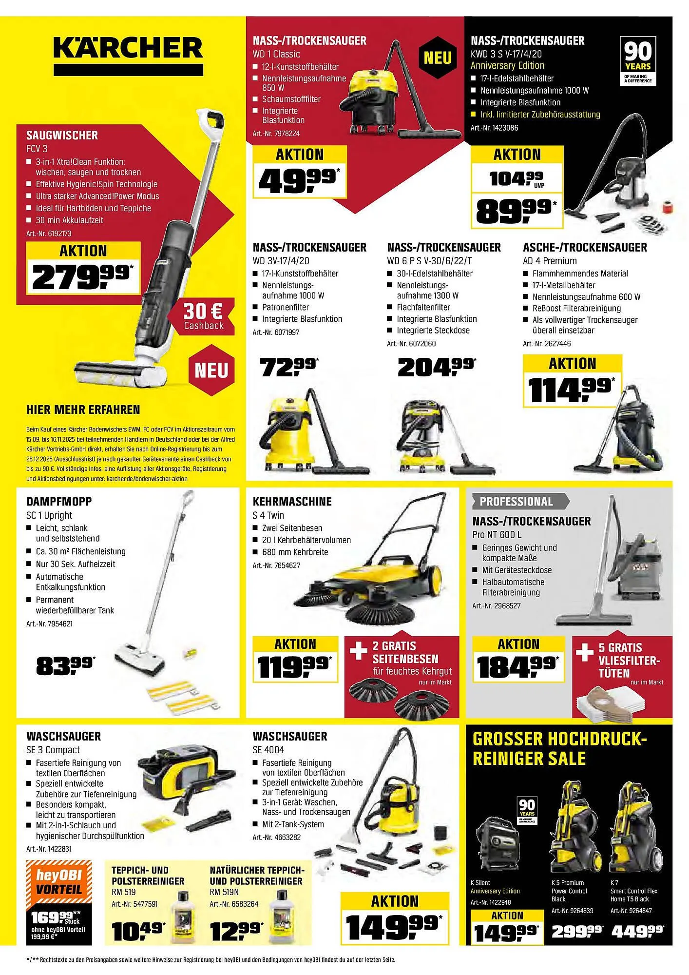OBI Prospekt von 15. Oktober bis 31. Oktober 2025 - Prospekt seite 17