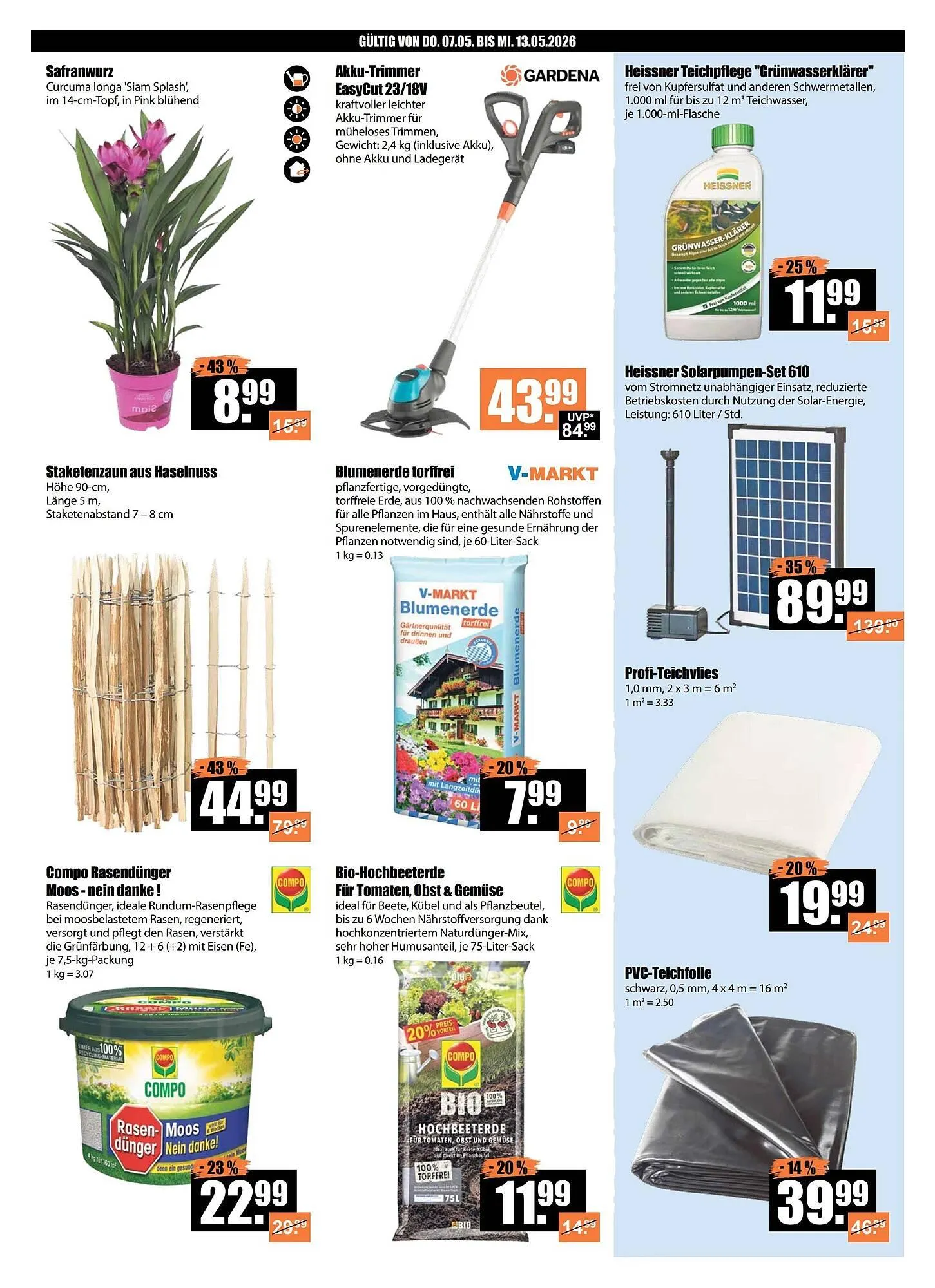 V Baumarkt Prospekt von 7. Mai bis 14. Mai 2026 - Prospekt seite 4