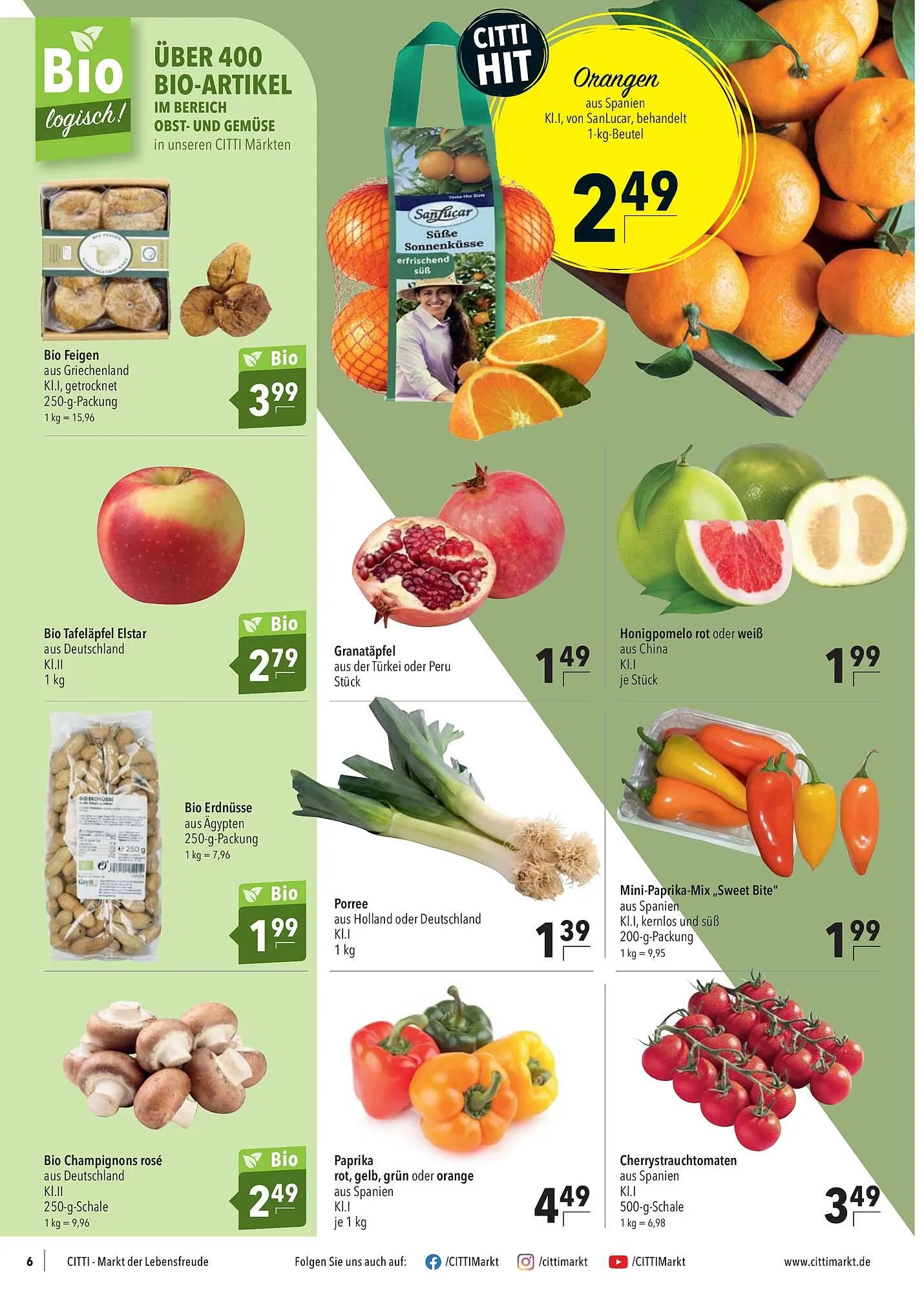 CITTI Markt Prospekt von 14. Januar bis 20. Januar 2026 - Prospekt seite 6