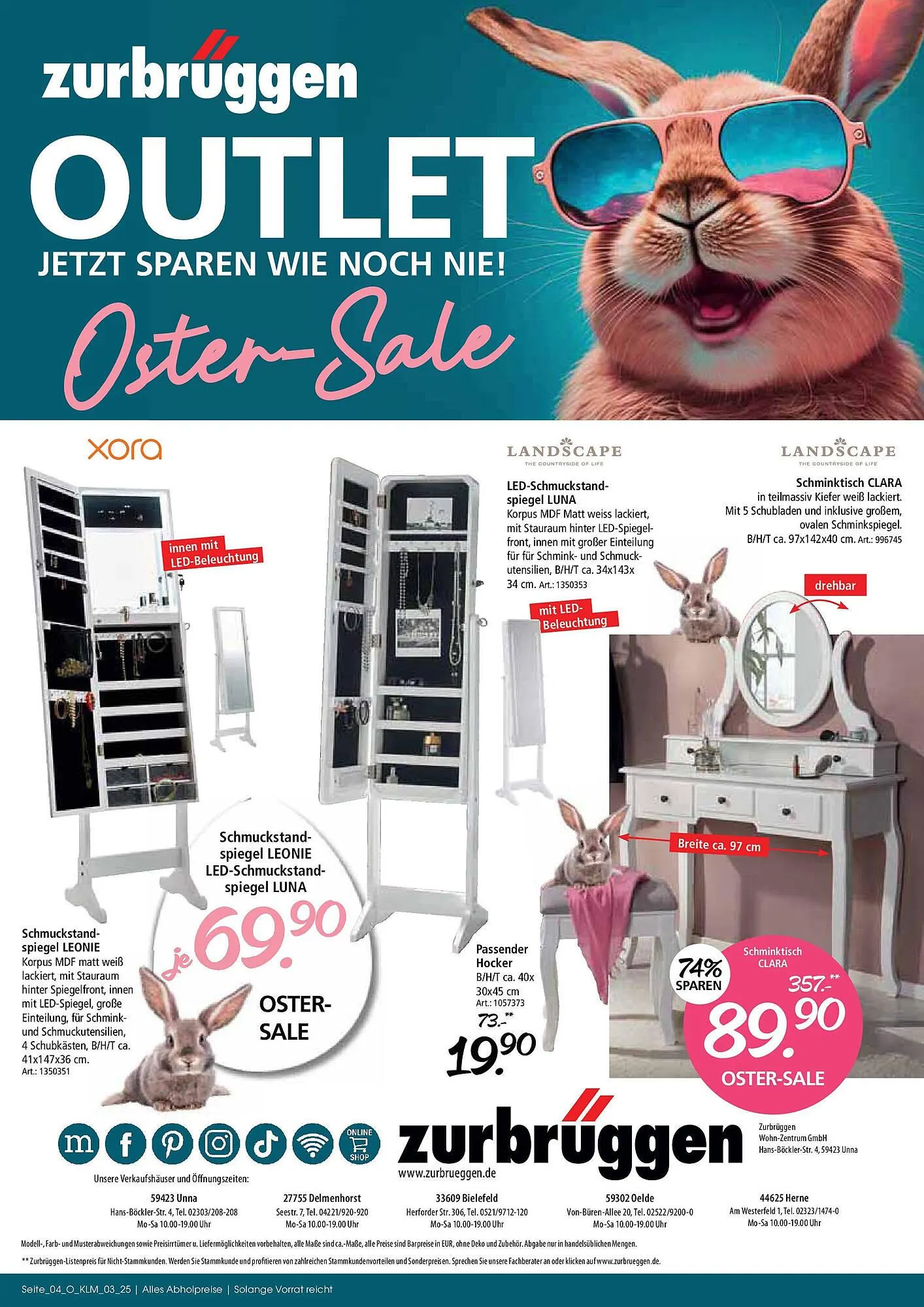 Zurbrüggen Prospekt von 10. April bis 4. Mai 2025 - Prospekt seite 4