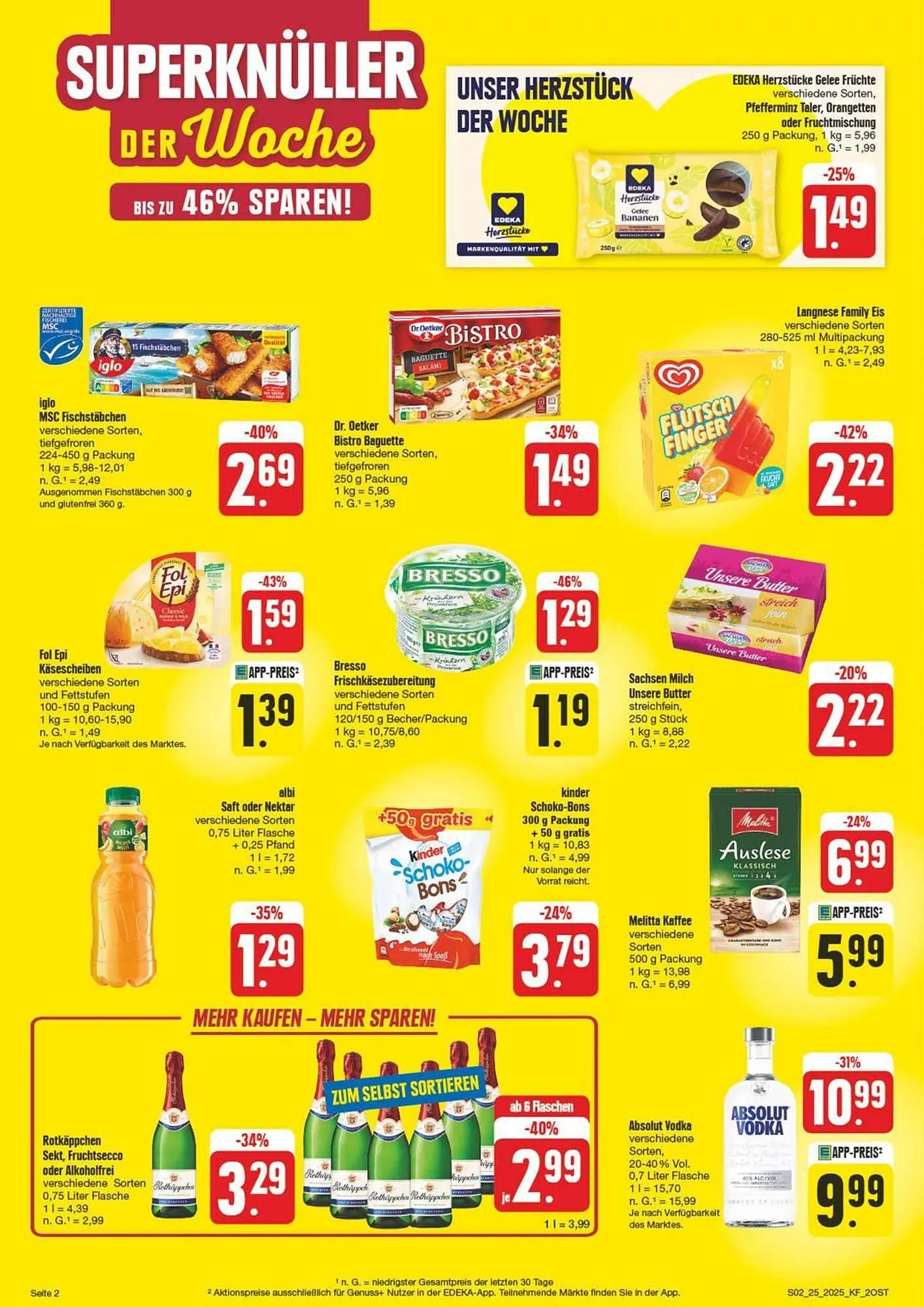 nah & gut Prospekt von 16. Juni bis 21. Juni 2025 - Prospekt seite 2