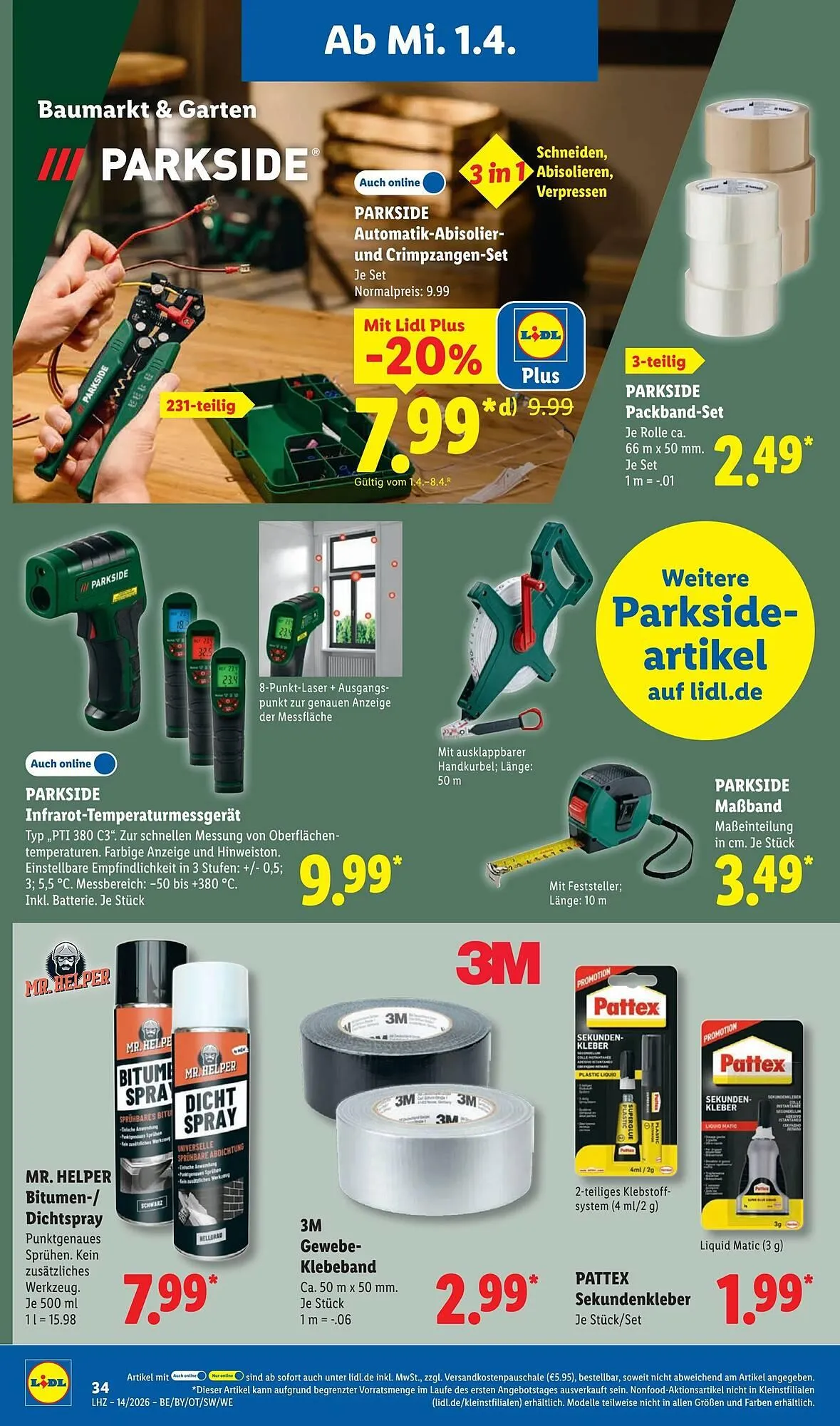 Lidl Prospekt von 30. März bis 5. April 2026 - Prospekt seite 58