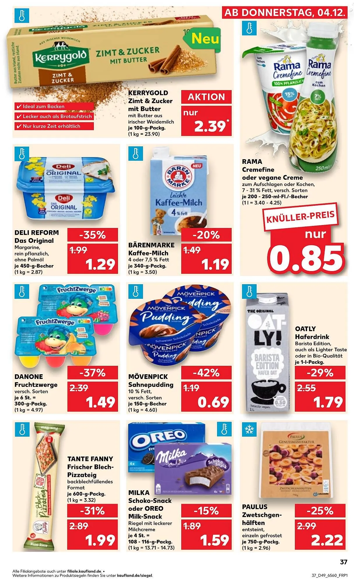 Kaufland Prospekt von 4. Dezember bis 10. Dezember 2025 - Prospekt seite 37