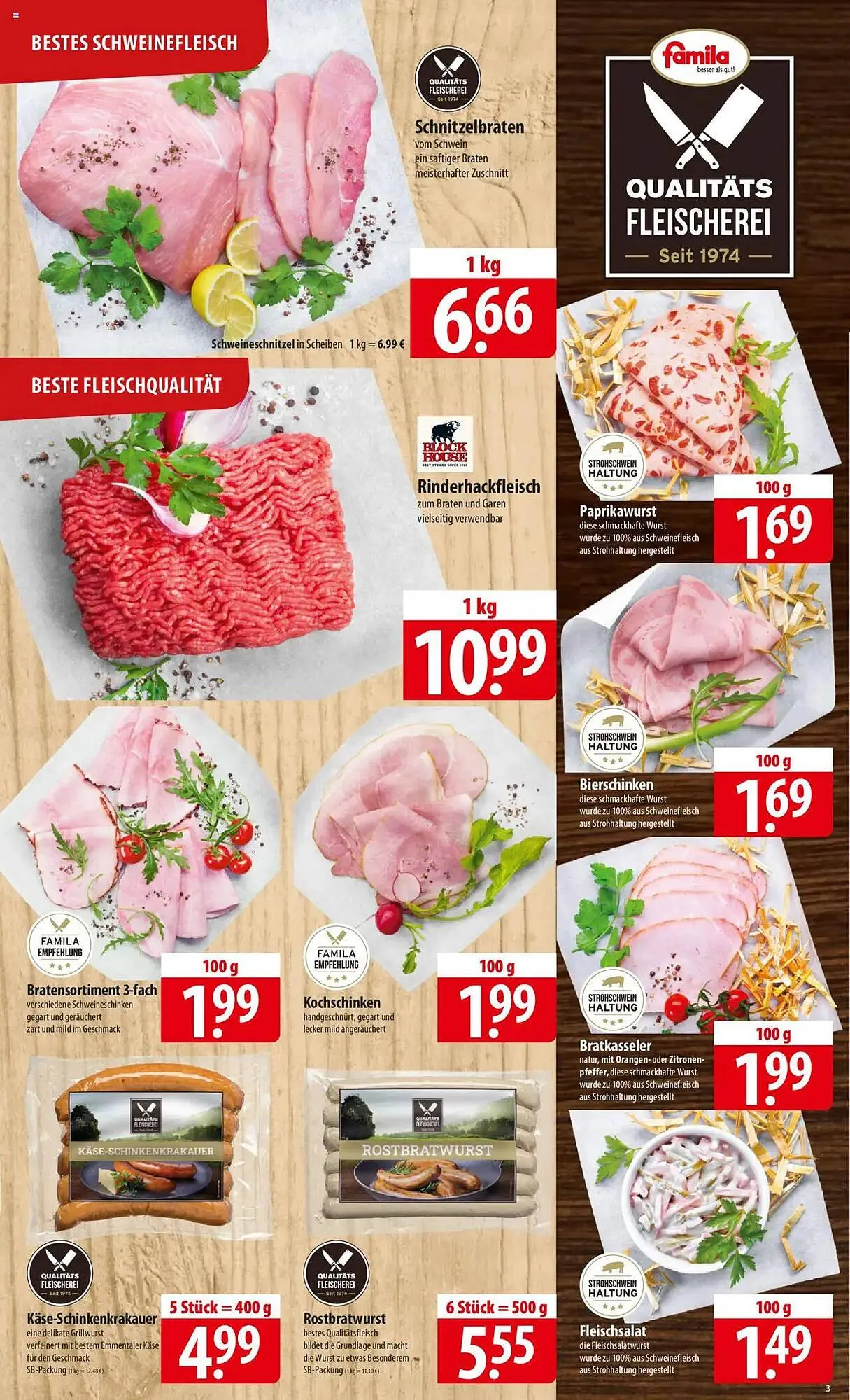 Famila Nord Ost Prospekt von 30. Juni bis 5. Juli 2025 - Prospekt seite 3