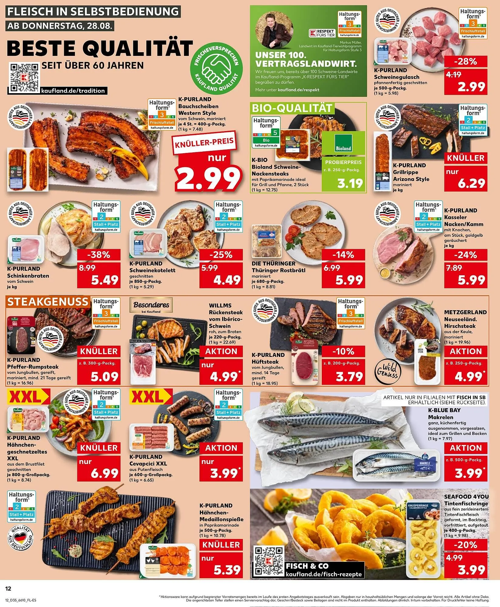 Kaufland Prospekt von 28. August bis 3. September 2025 - Prospekt seite 12