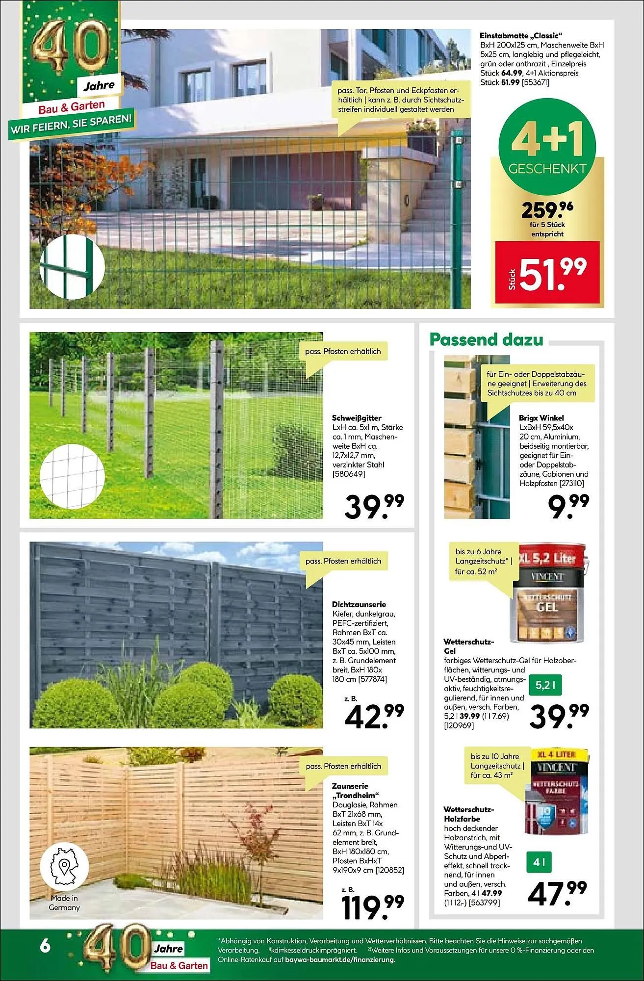 BayWa Bau & Garten Prospekt von 11. Mai bis 17. Mai 2026 - Prospekt seite 6