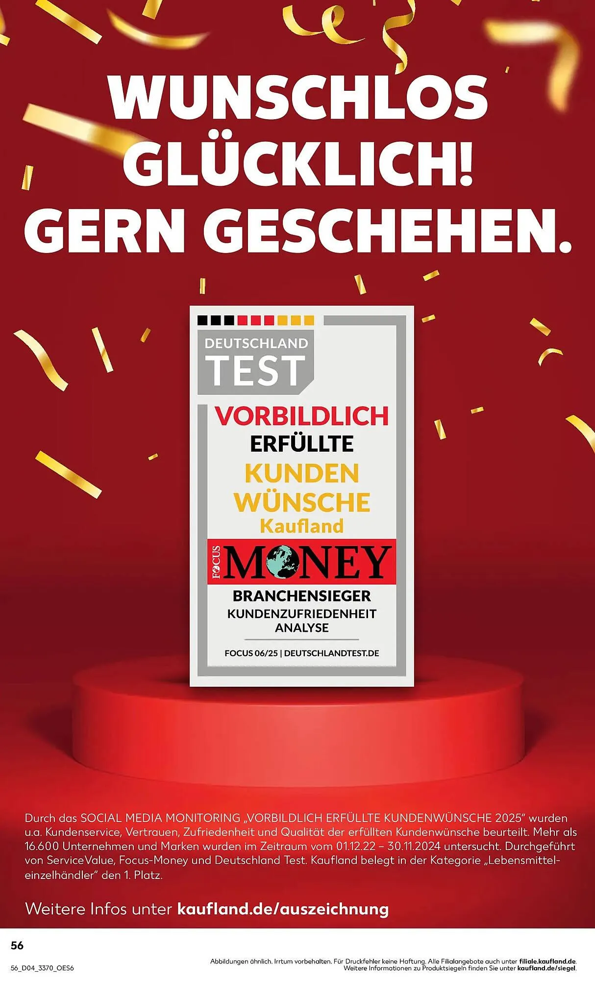 Kaufland Prospekt von 21. Januar bis 28. Januar 2026 - Prospekt seite 56