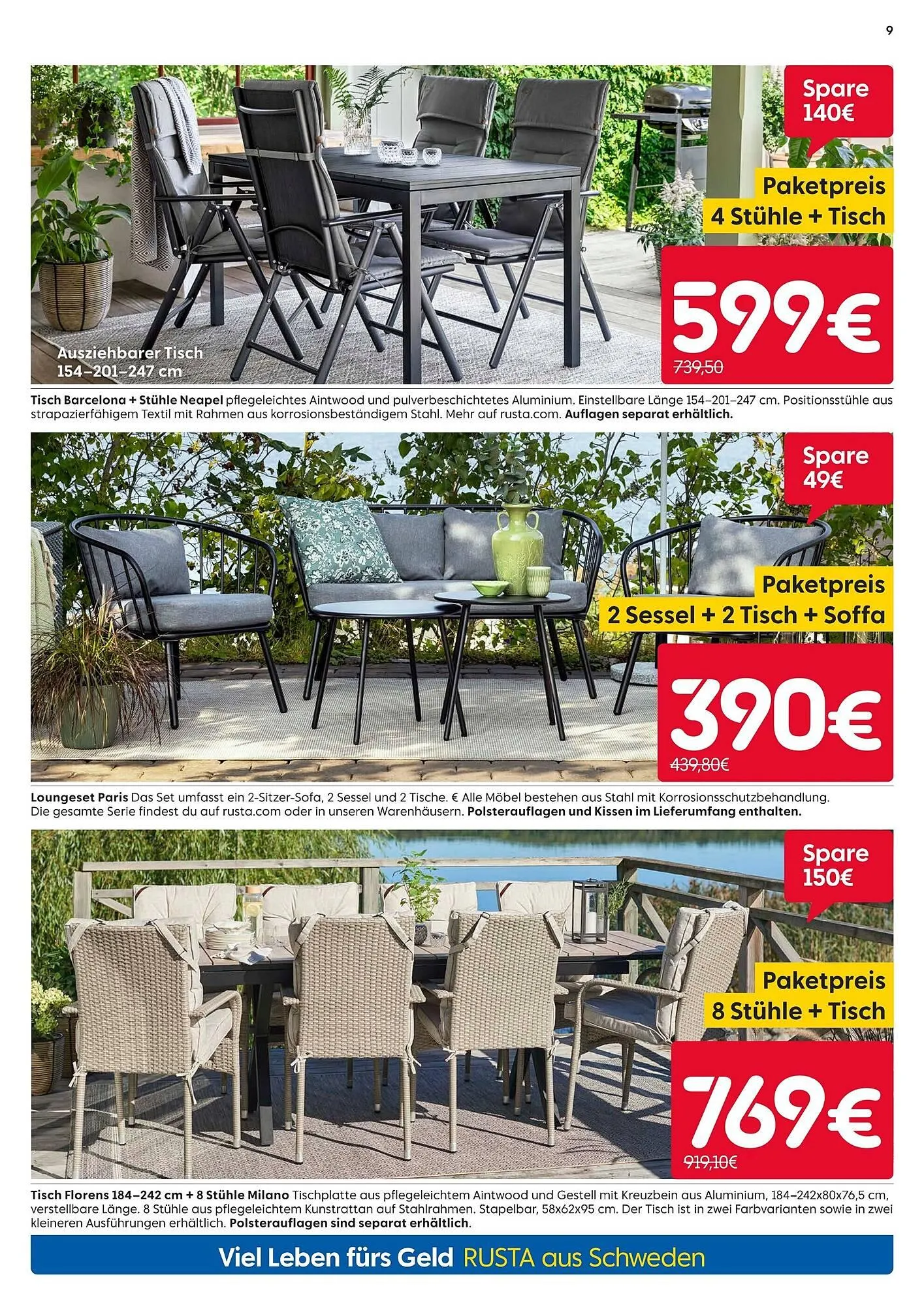Rusta Prospekt von 24. Mai bis 30. Mai 2025 - Prospekt seite 9