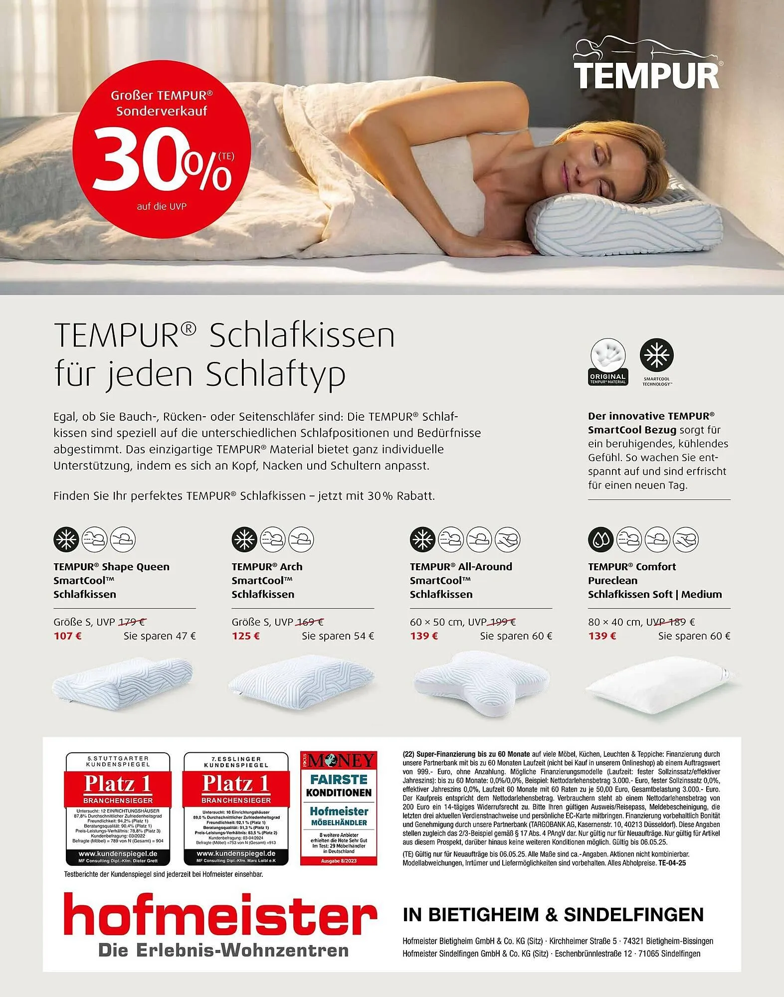 Hofmeister Prospekt von 14. April bis 6. Mai 2025 - Prospekt seite 4