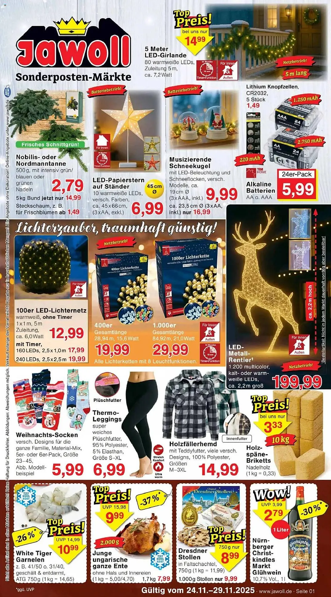 Jawoll Prospekt von 24. November bis 29. November 2025 - Prospekt seite 1