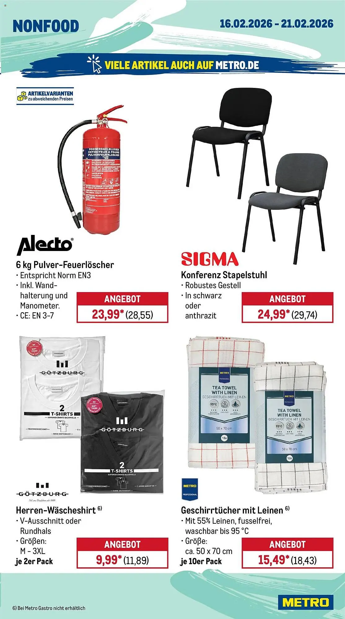 METRO Prospekt von 16. Februar bis 21. Februar 2026 - Prospekt seite 21
