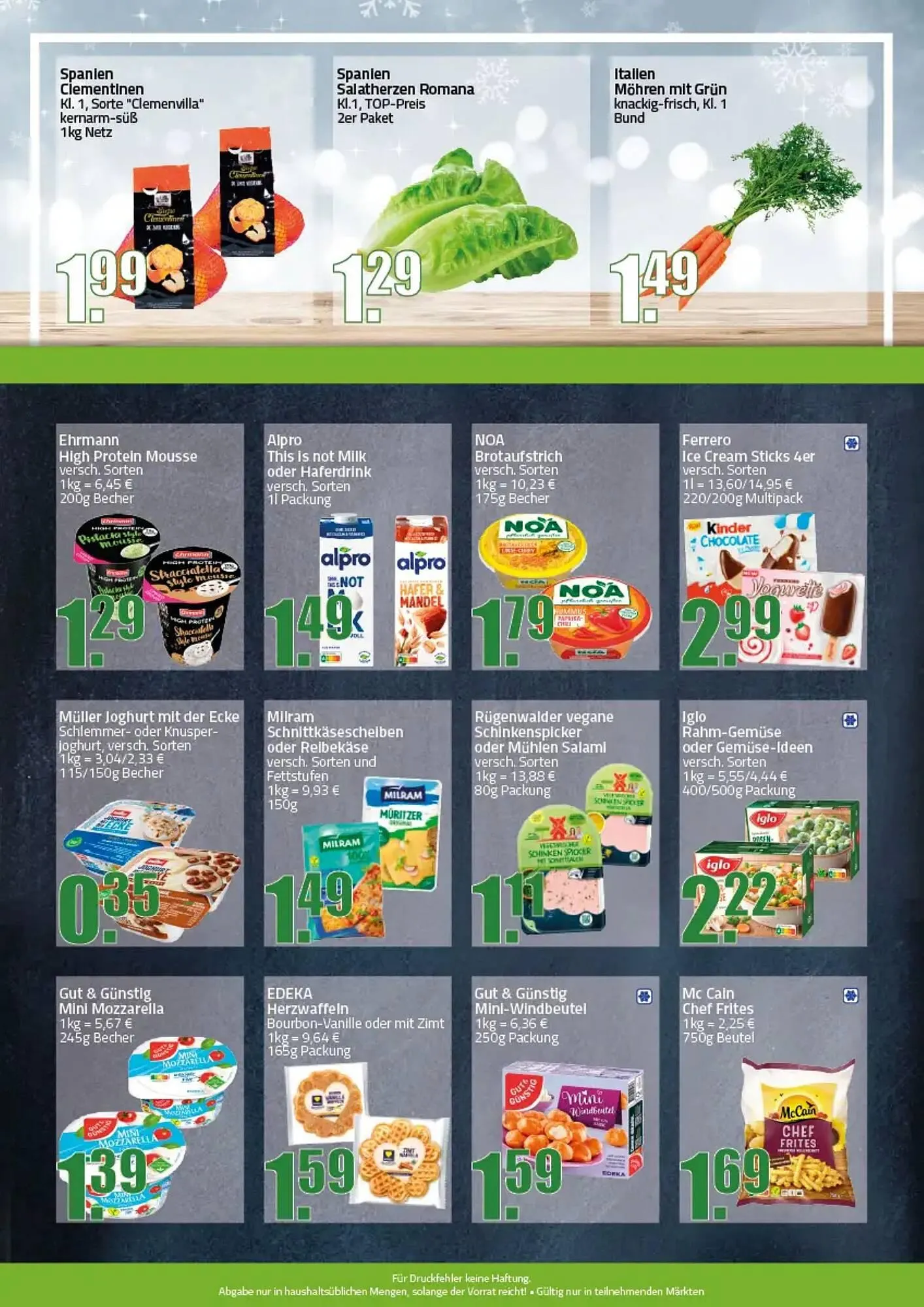 Ihr Frischmarkt Prospekt von 13. Januar bis 19. Januar 2025 - Prospekt seite 2