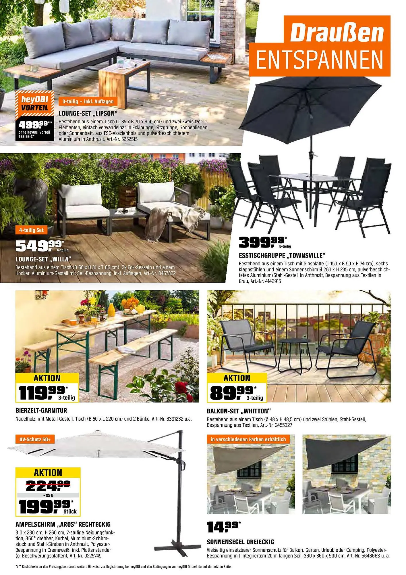 OBI Prospekt von 31. Mai bis 15. Juni 2025 - Prospekt seite 3