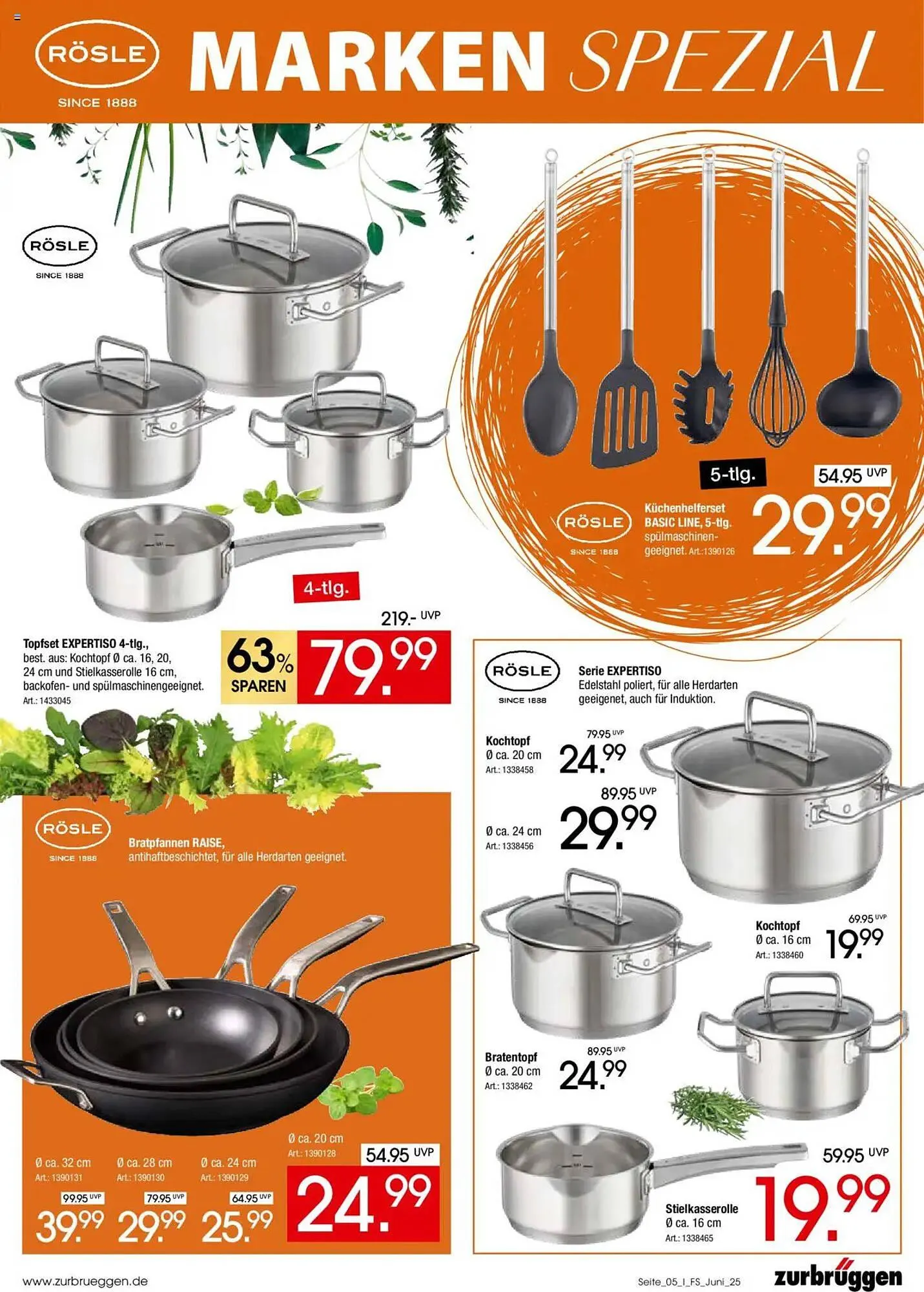 Zurbrüggen Prospekt von 1. Juni bis 30. Juni 2025 - Prospekt seite 5