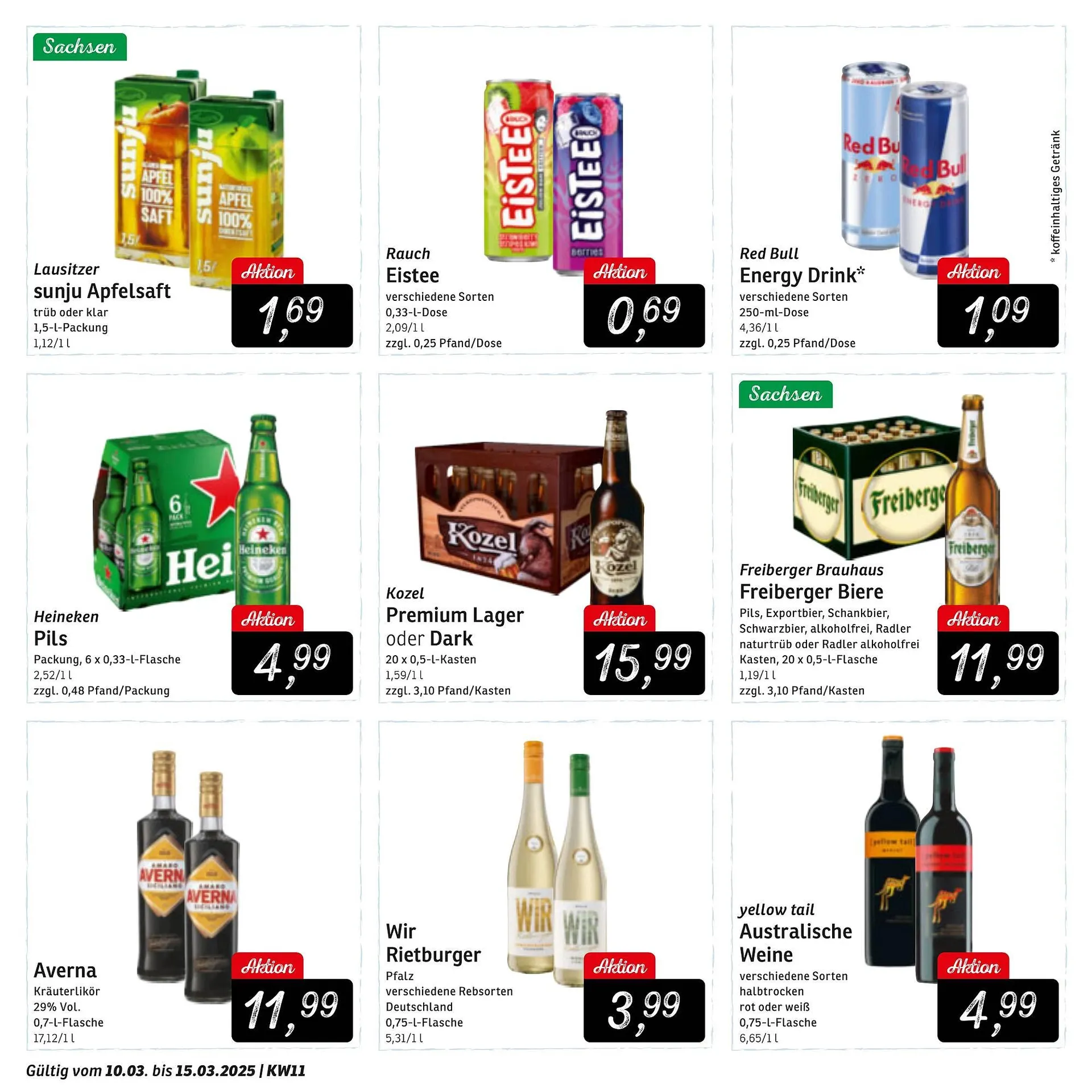 KONSUM Prospekt von 10. März bis 15. März 2025 - Prospekt seite 10