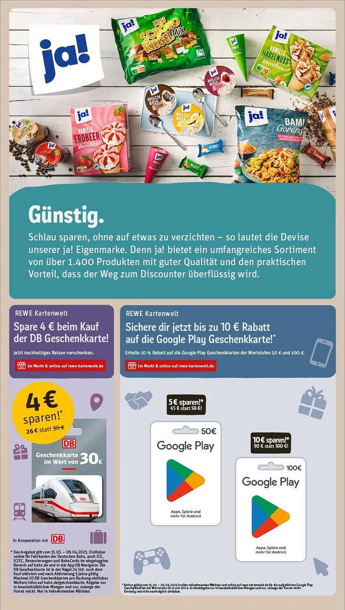 REWE Prospekt von 30. März bis 6. April 2025 - Prospekt seite 25