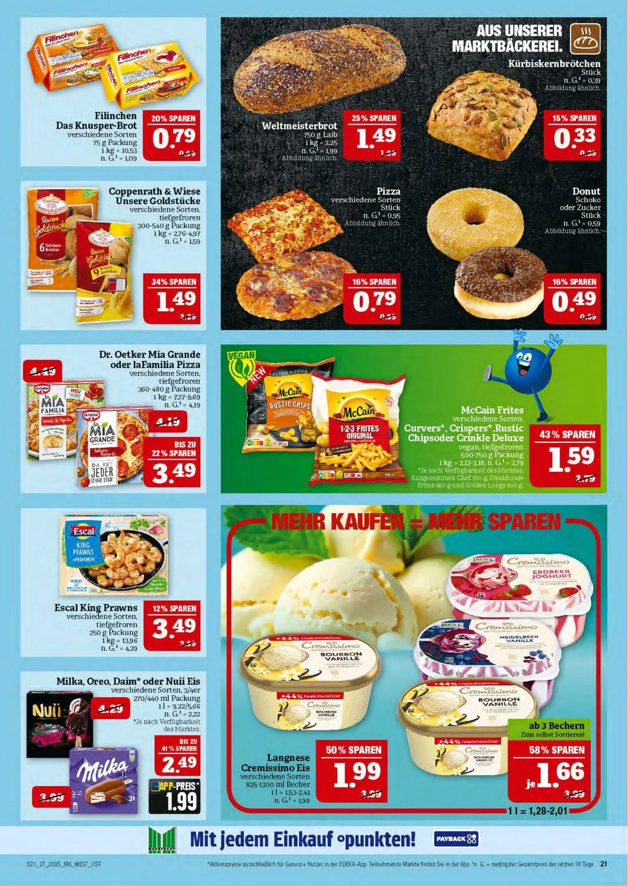 Marktkauf - Nürnberg-Thon Aktueller Prospekt von 30. Juni bis 5. Juli 2025 - Prospekt seite 21