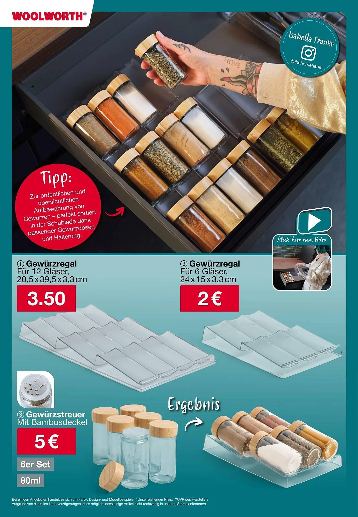 Woolworth Prospekt von 2. Januar bis 13. Januar 2026 - Prospekt seite 21