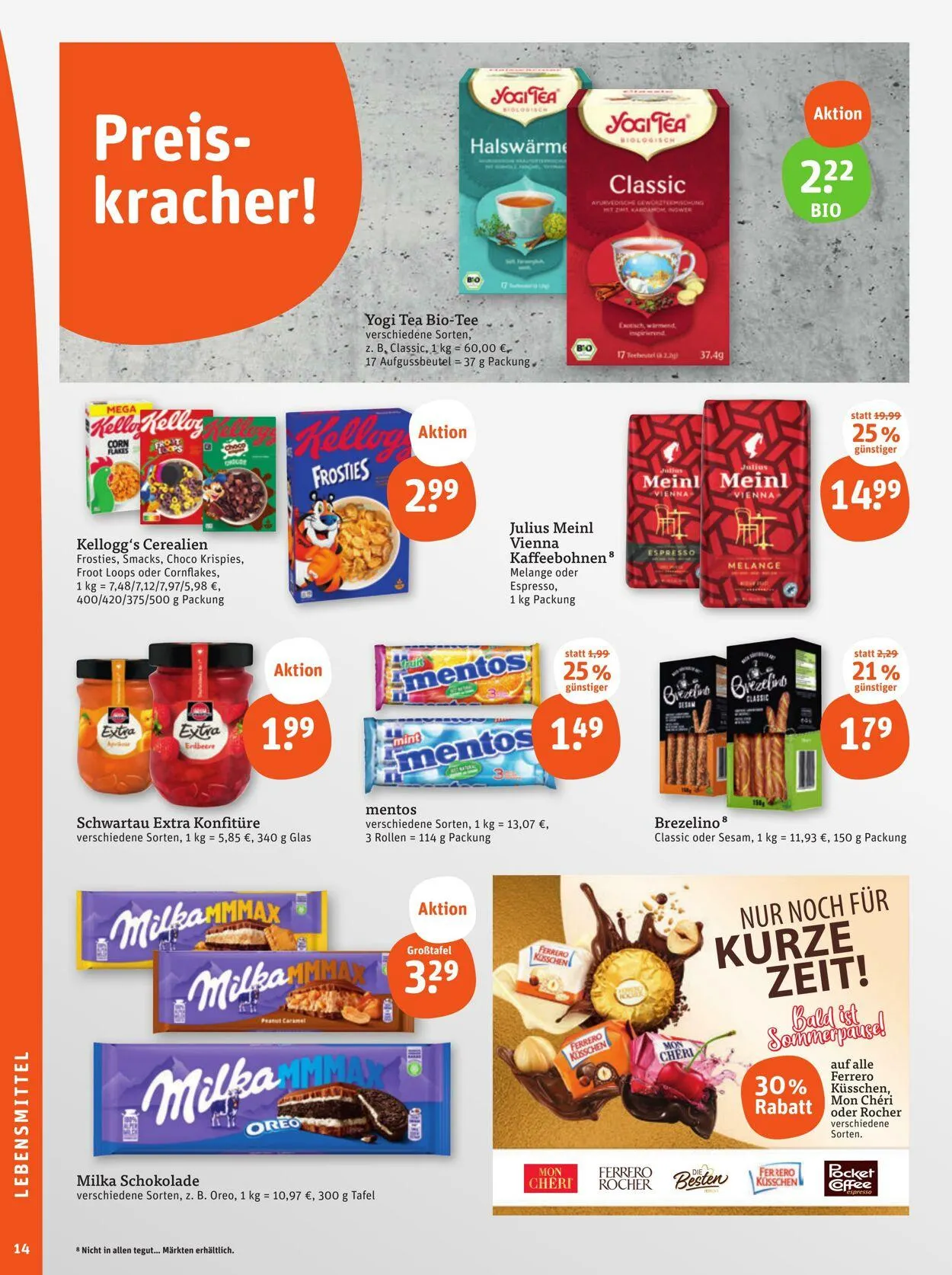 Tegut Aktueller Prospekt von 5. Mai bis 11. Mai 2025 - Prospekt seite 16