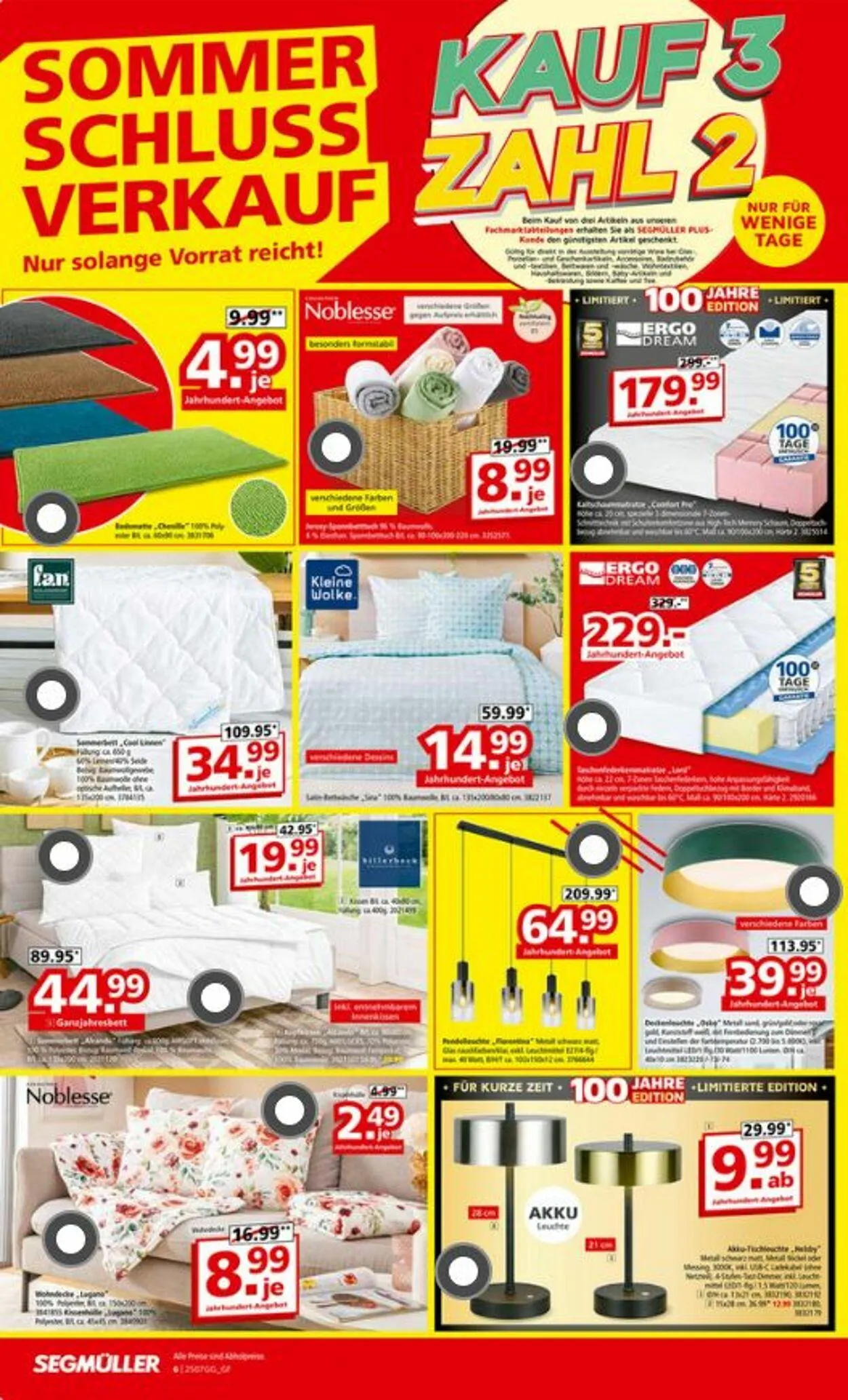 SEGMÜLLER von 5. Juli bis 12. Juli 2025 - Prospekt seite 6