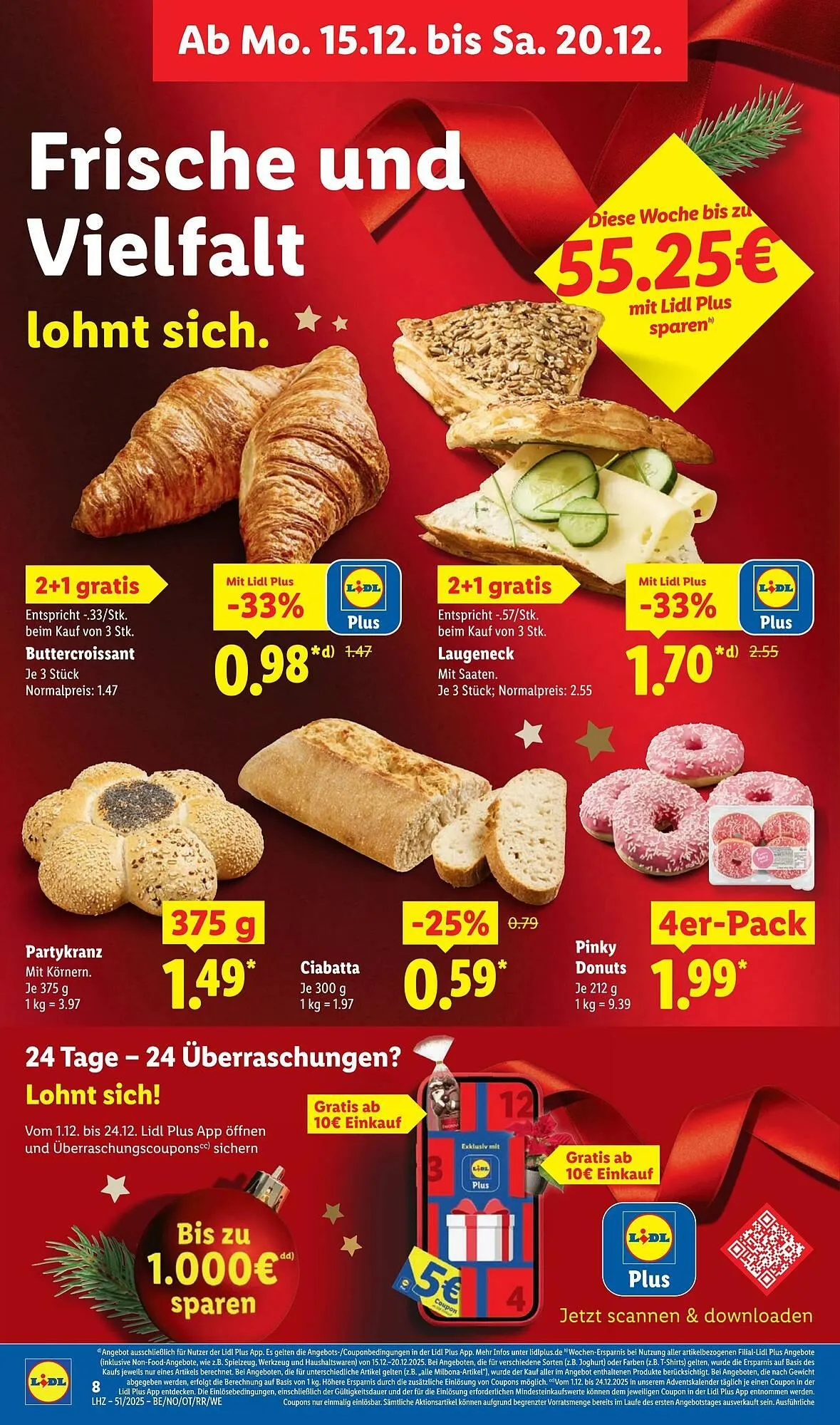 Lidl Prospekt von 15. Dezember bis 21. Dezember 2025 - Prospekt seite 18