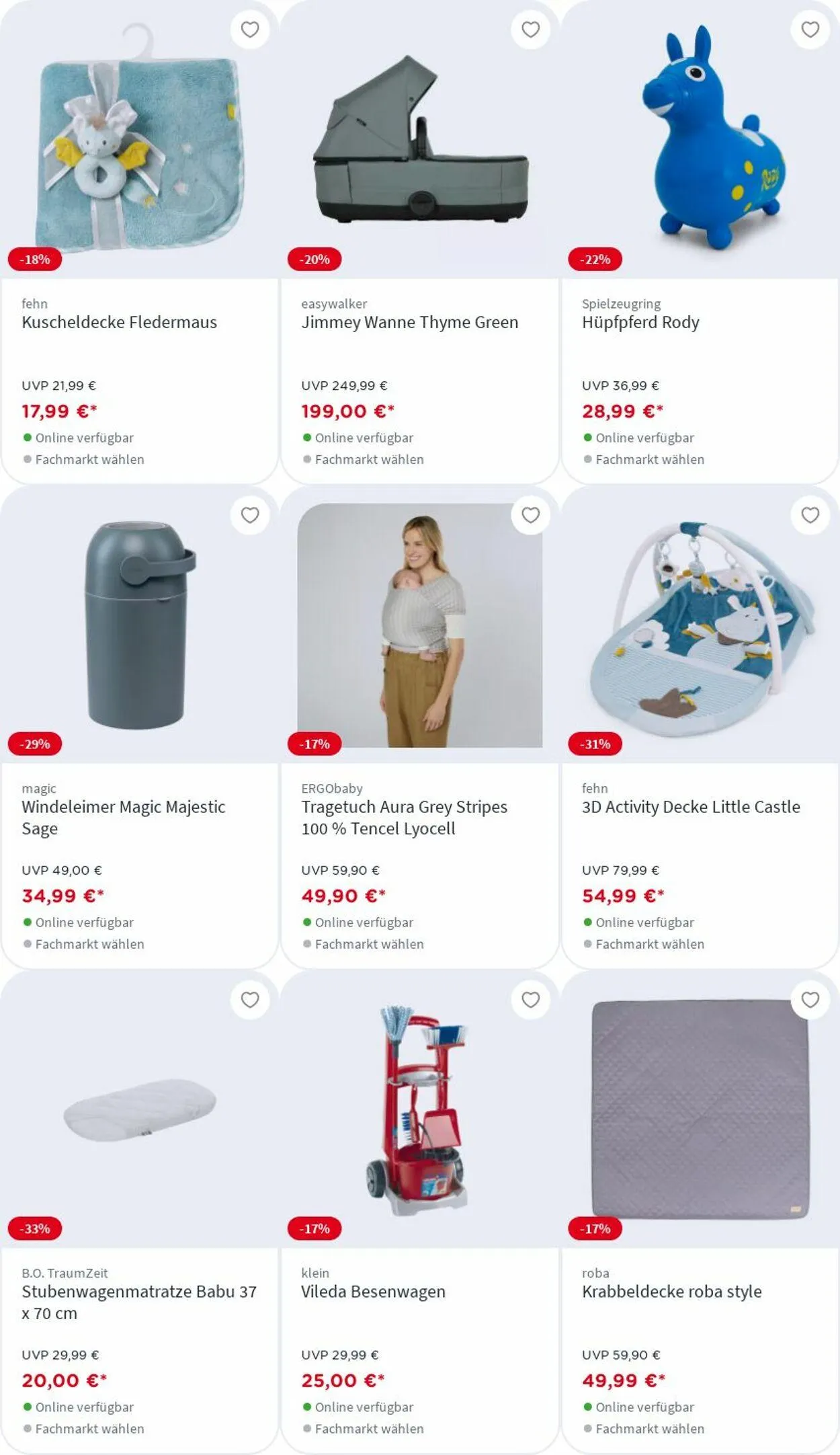 BabyOne Aktueller Prospekt von 7. April bis 13. April 2025 - Prospekt seite 70