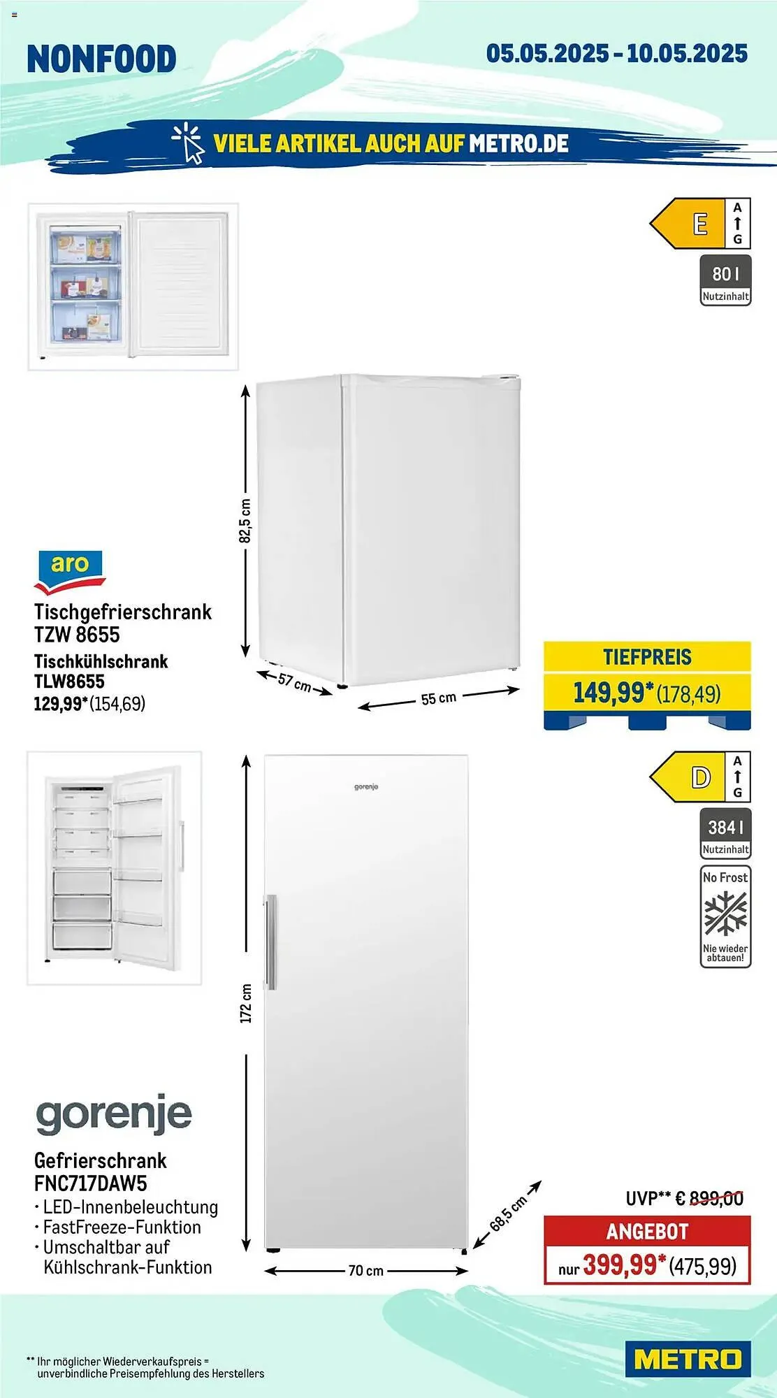 METRO Prospekt von 5. Mai bis 10. Mai 2025 - Prospekt seite 21
