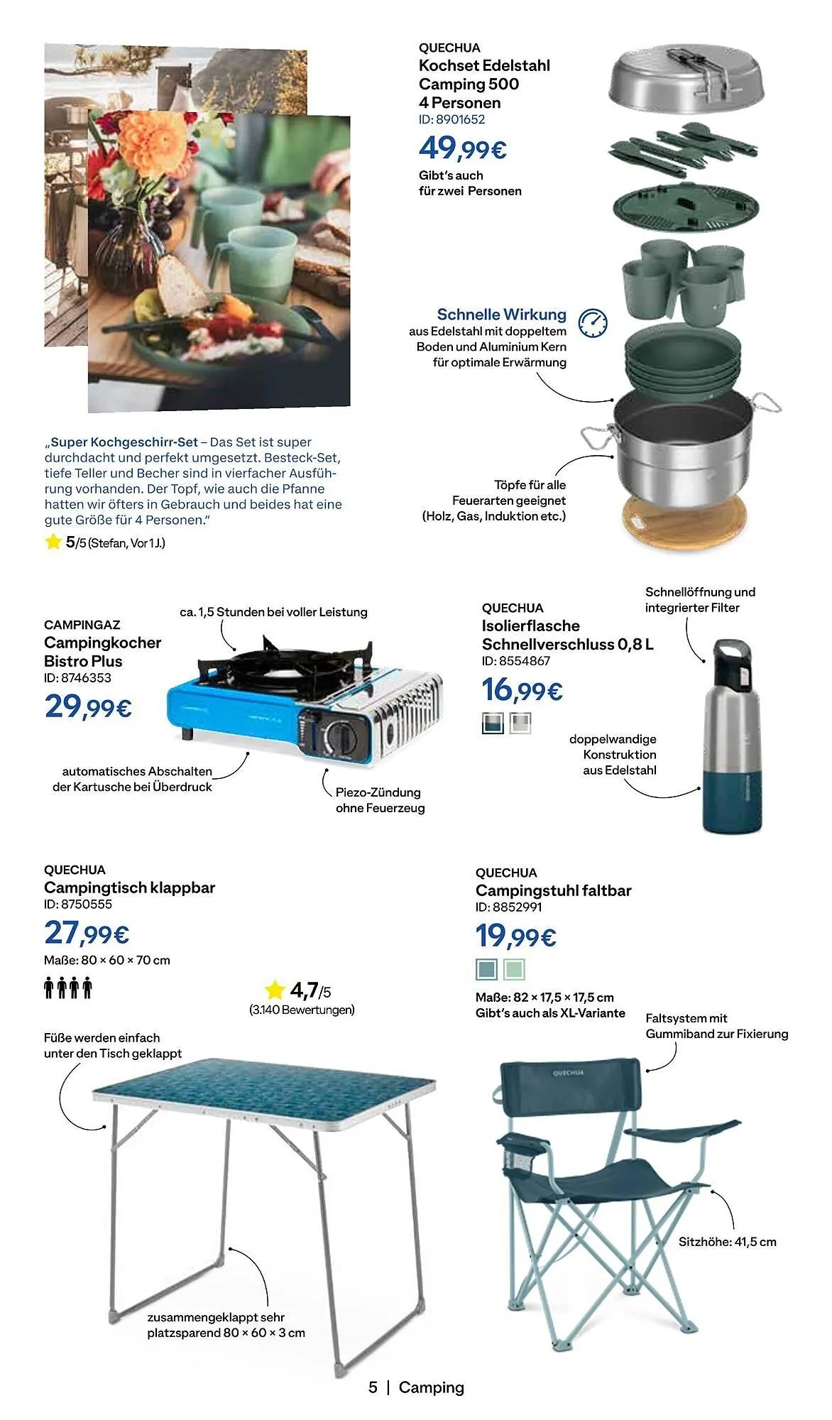 Decathlon Prospekt von 5. Juni bis 27. Juli 2025 - Prospekt seite 5