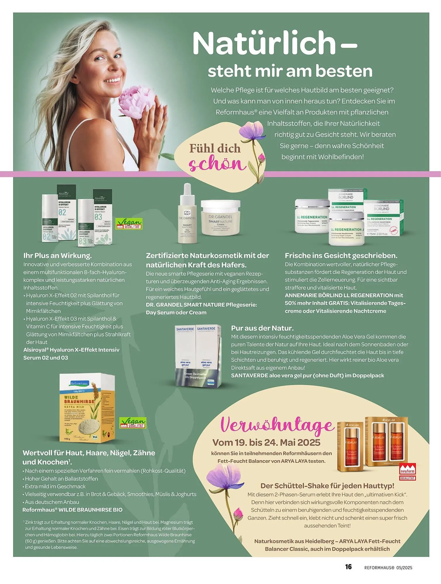 Reformhaus Prospekt von 1. Mai bis 31. Mai 2025 - Prospekt seite 16