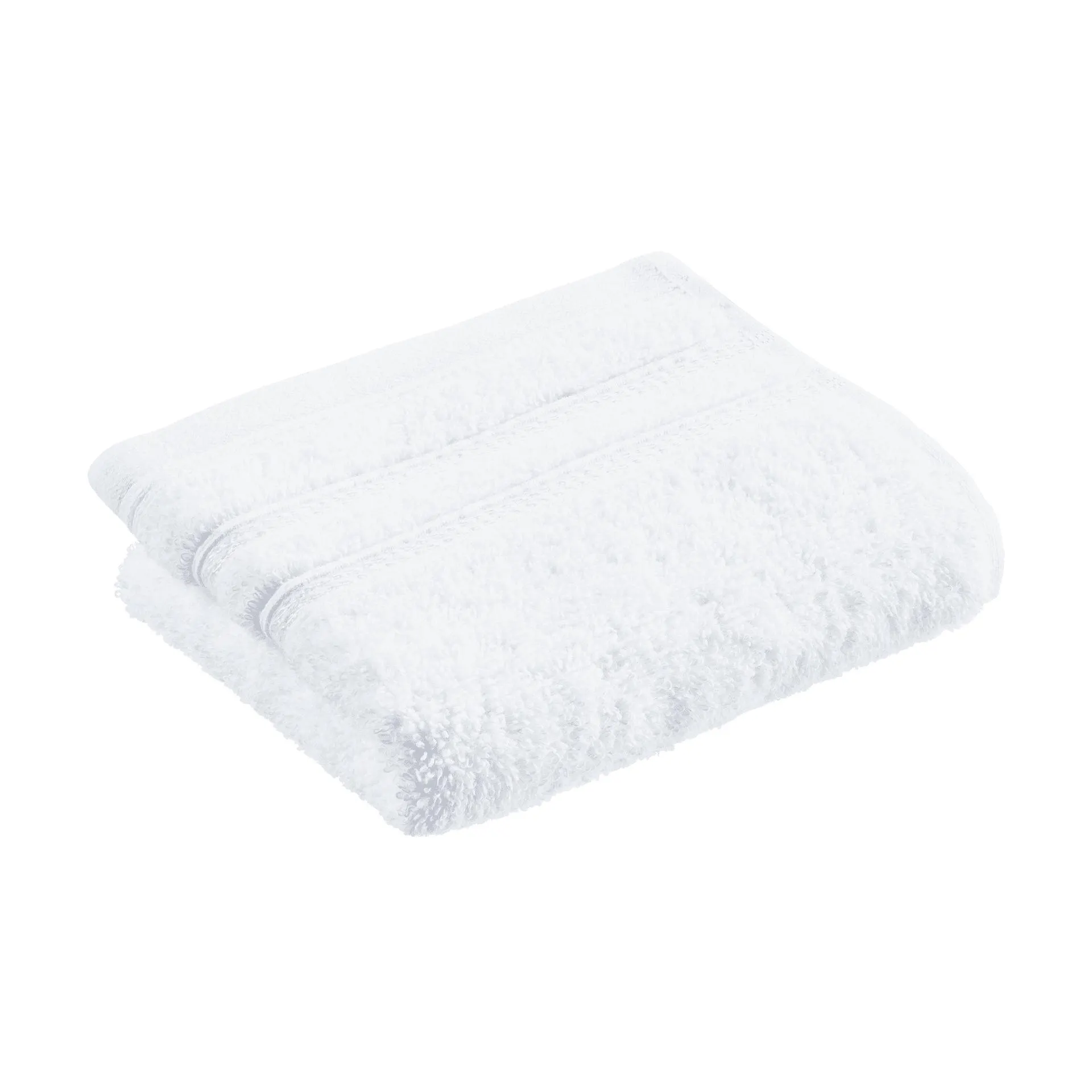 Casea Gästehandtuch Casea Alicante Weiss 30x50cm