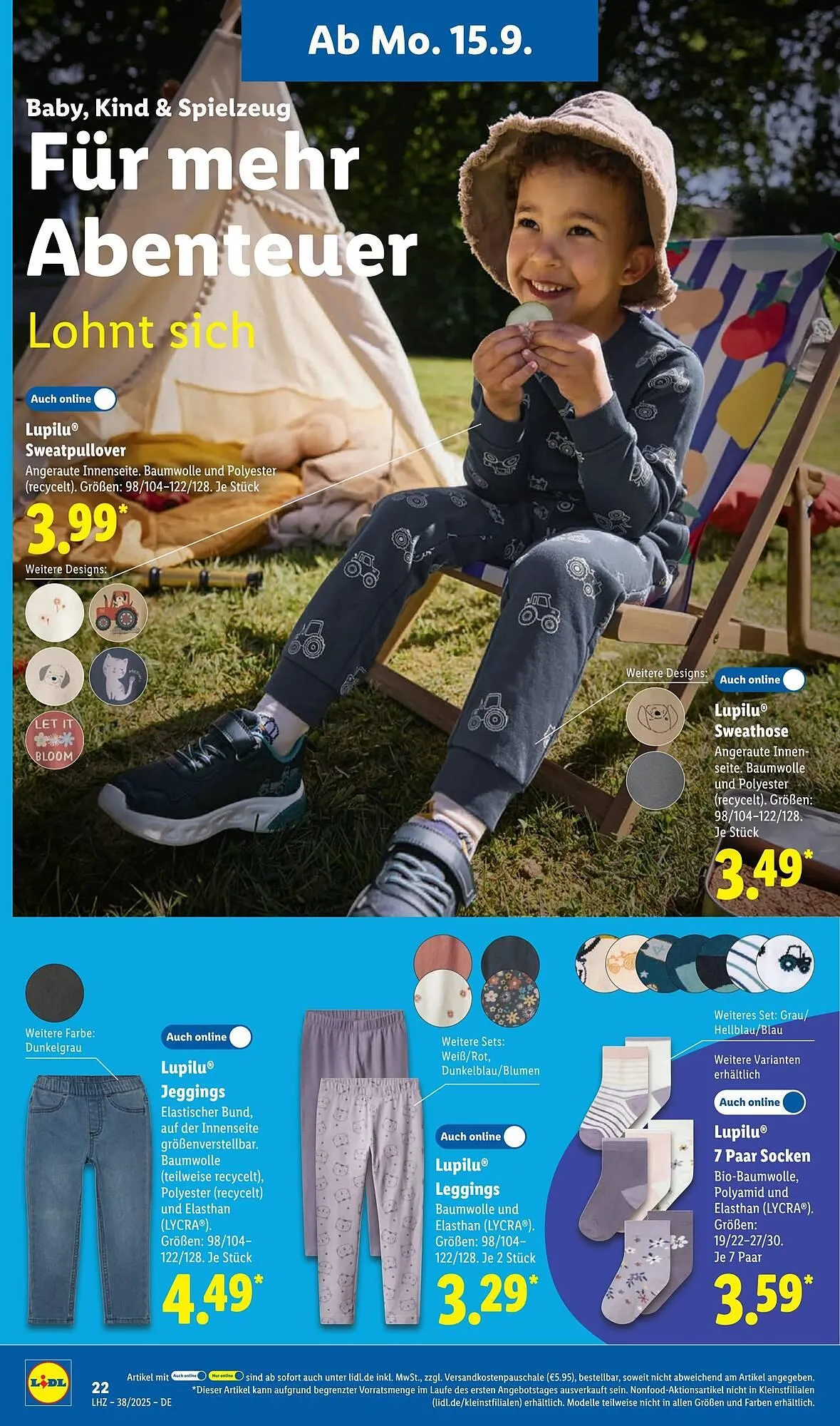 Lidl Prospekt von 15. September bis 21. September 2025 - Prospekt seite 36