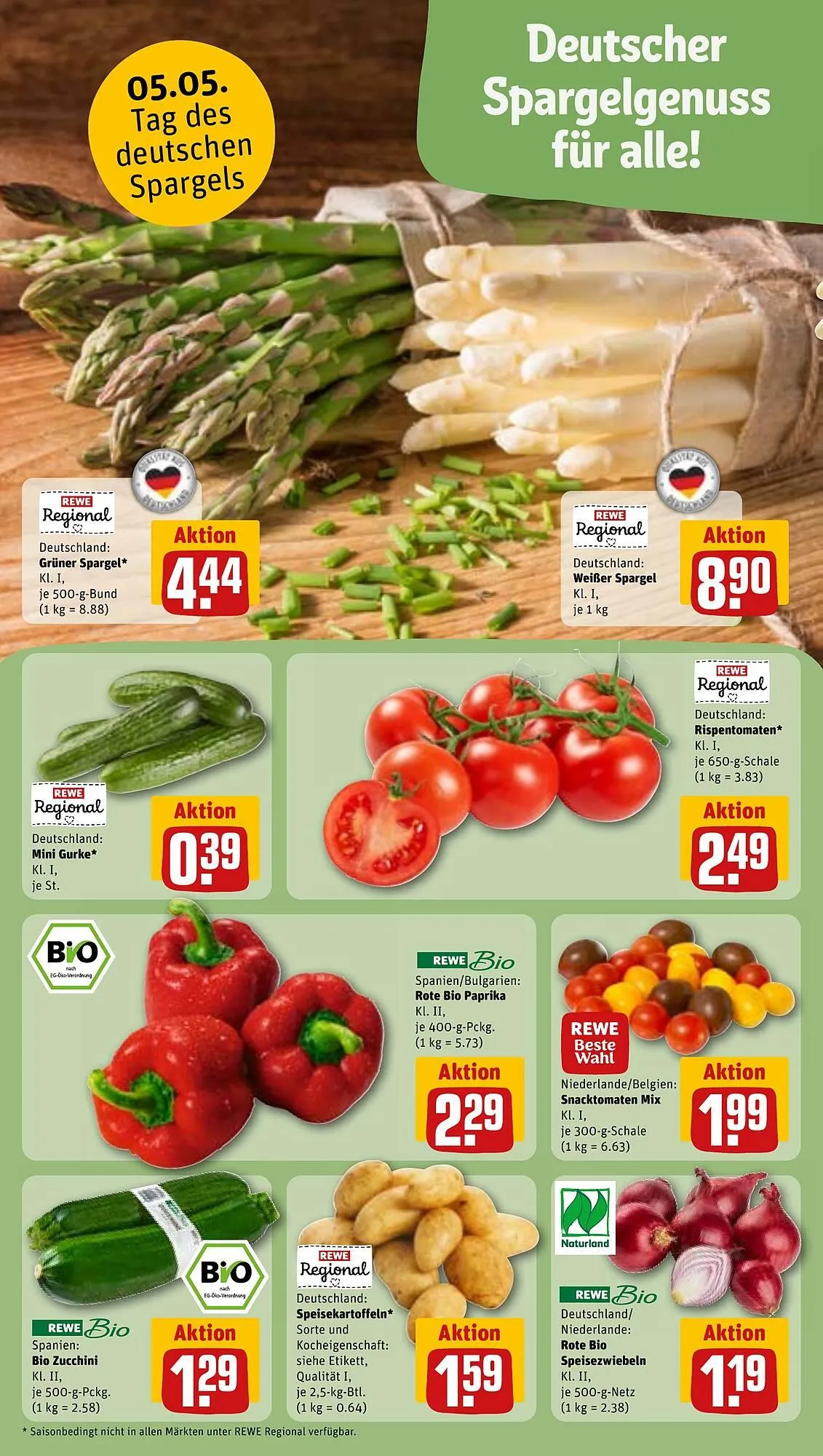 REWE Prospekt von 4. Mai bis 10. Mai 2026 - Prospekt seite 5