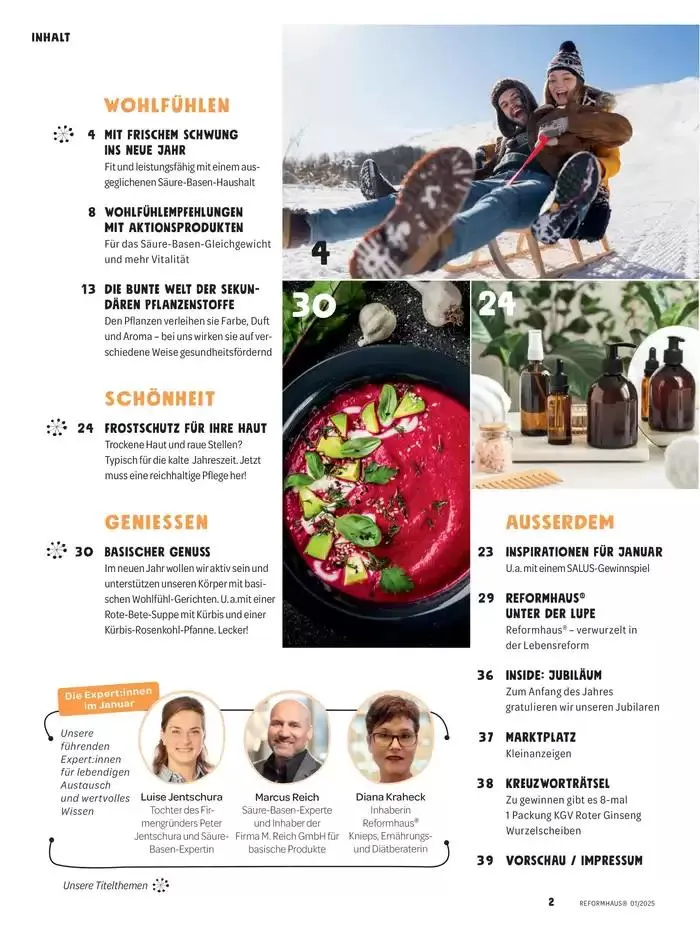 Januar 2025 von 10. Januar bis 31. Januar 2025 - Prospekt seite 2