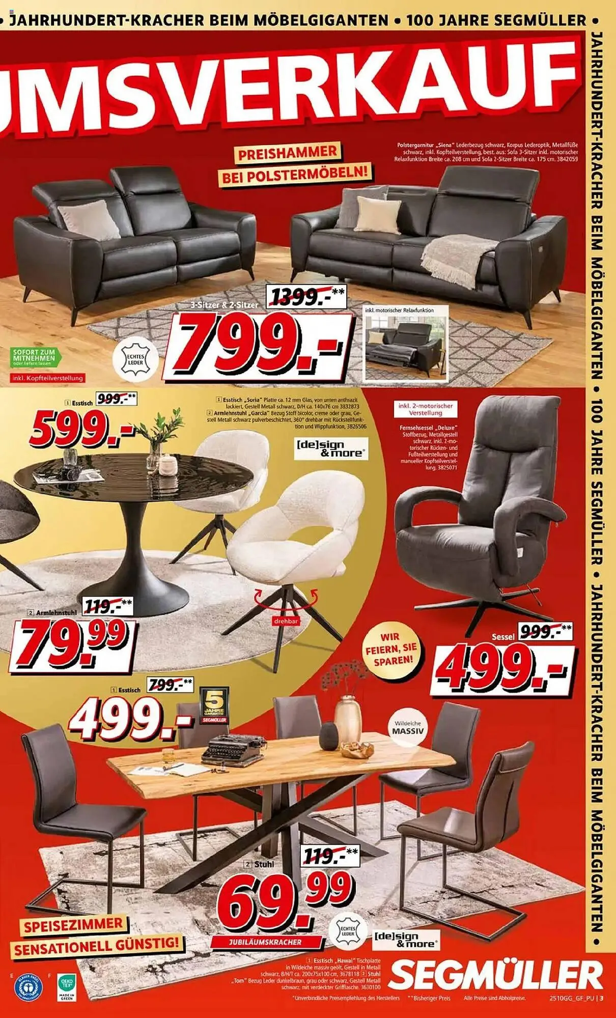 Segmüller Prospekt von 20. September bis 11. Oktober 2025 - Prospekt seite 3