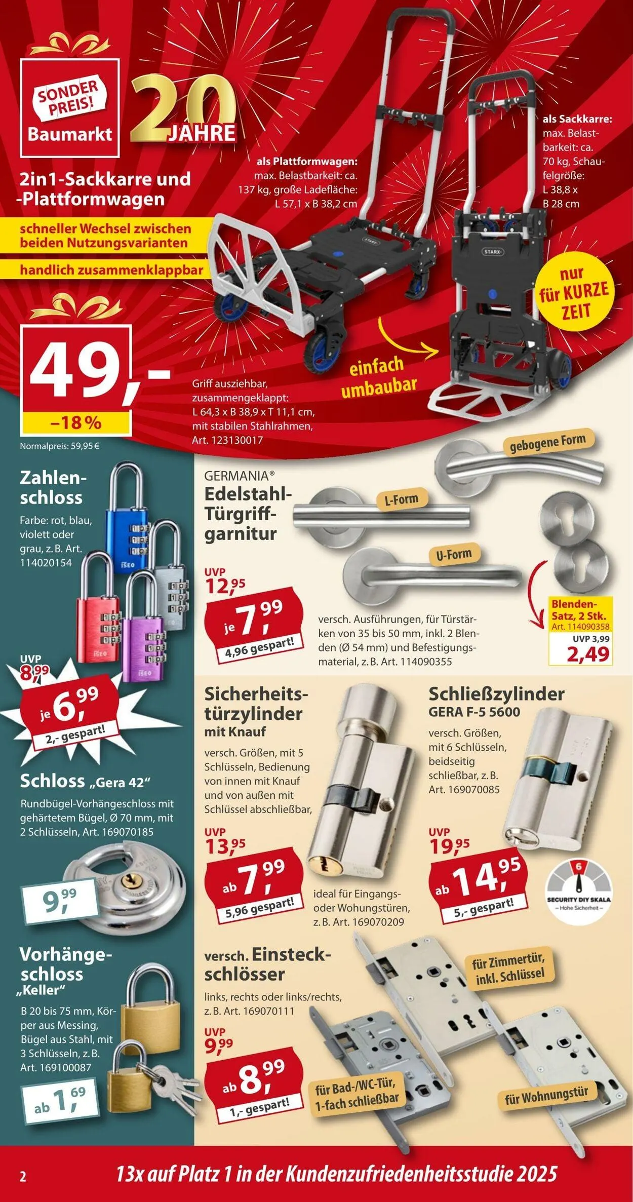 Sonderpreis Baumarkt Aktueller Prospekt von 6. Dezember bis 25. Dezember 2025 - Prospekt seite 2