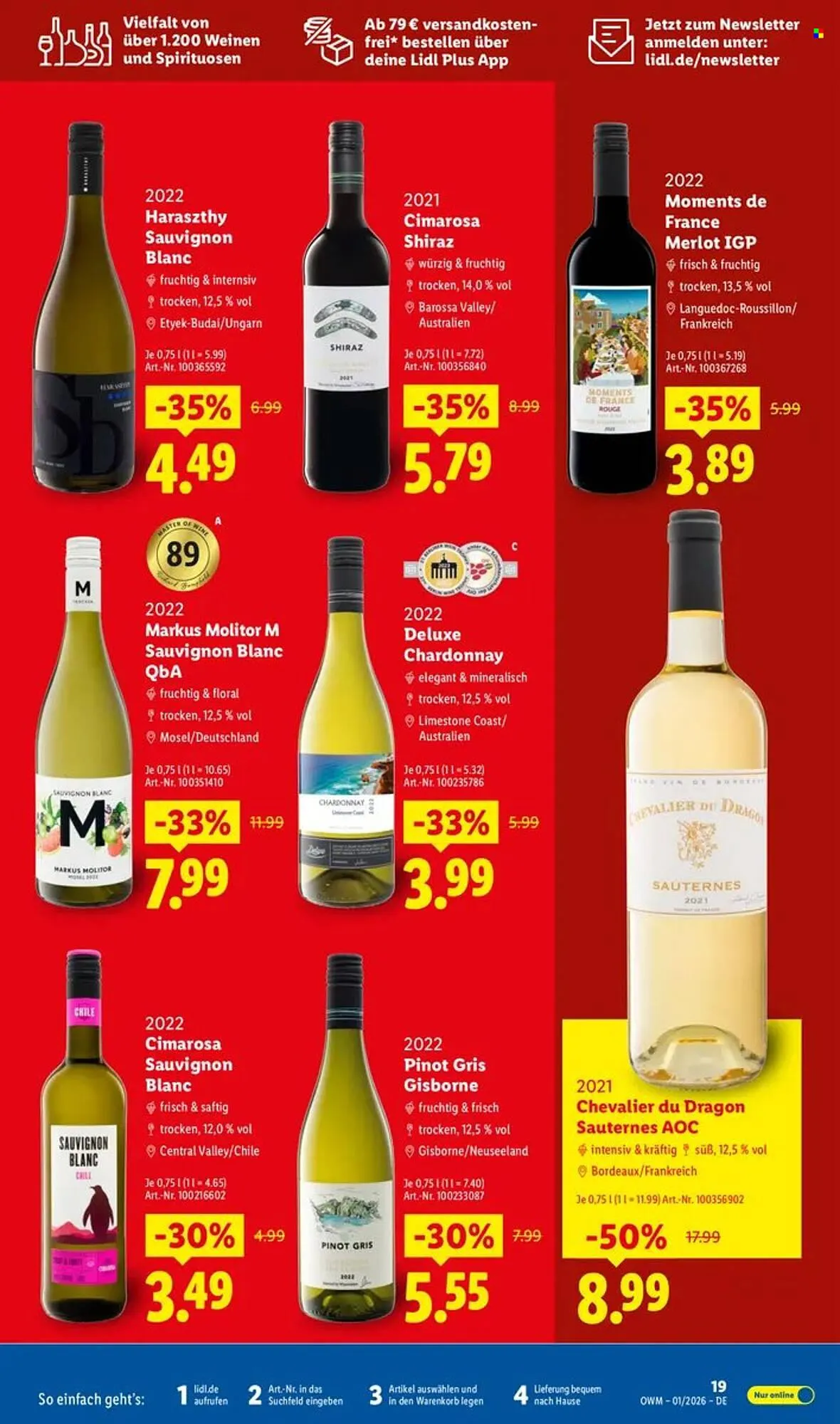 Lidl Prospekt von 1. Januar bis 31. Januar 2026 - Prospekt seite 19