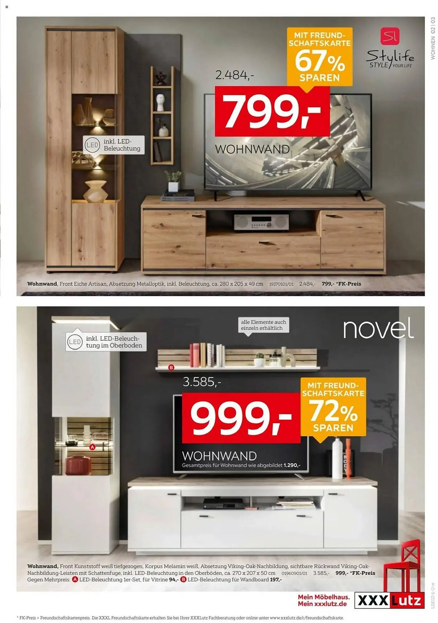 XXXLutz Prospekt von 8. Februar bis 22. Februar 2026 - Prospekt seite 3